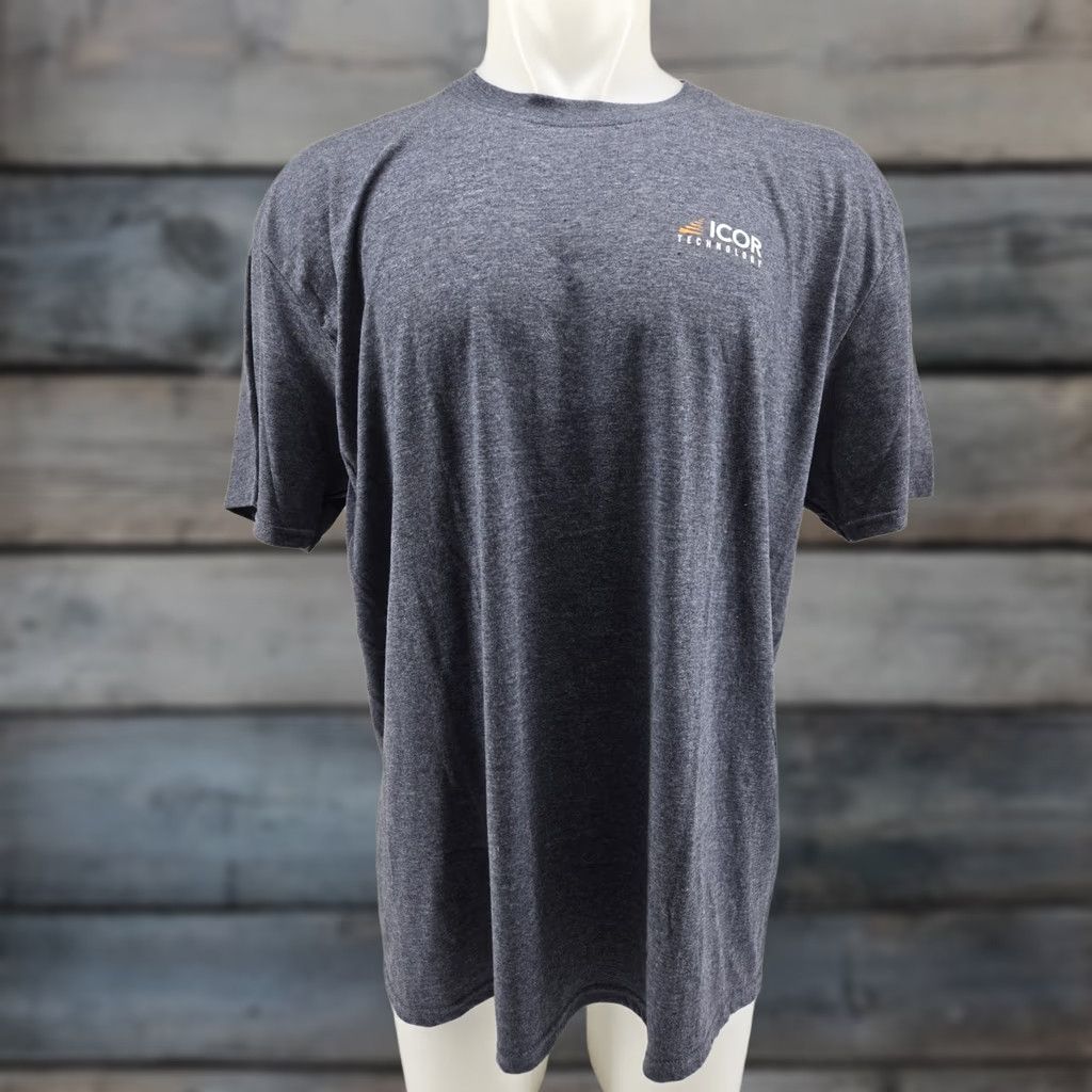 Gildan ICOR TECHNOLOGY Caliber Robot T Shirt Size 2XL Gray Blue Men's T-Shirt Short Sleeve 2XL Gray Size US XXL / EU 58 / 5 - 1 Thumbnail