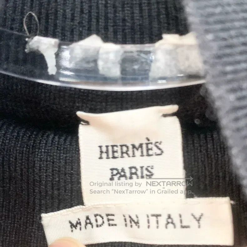 Hermes Hermes Black Knit Top Size XS / US 0-2 / IT 36-38 - 4 Thumbnail
