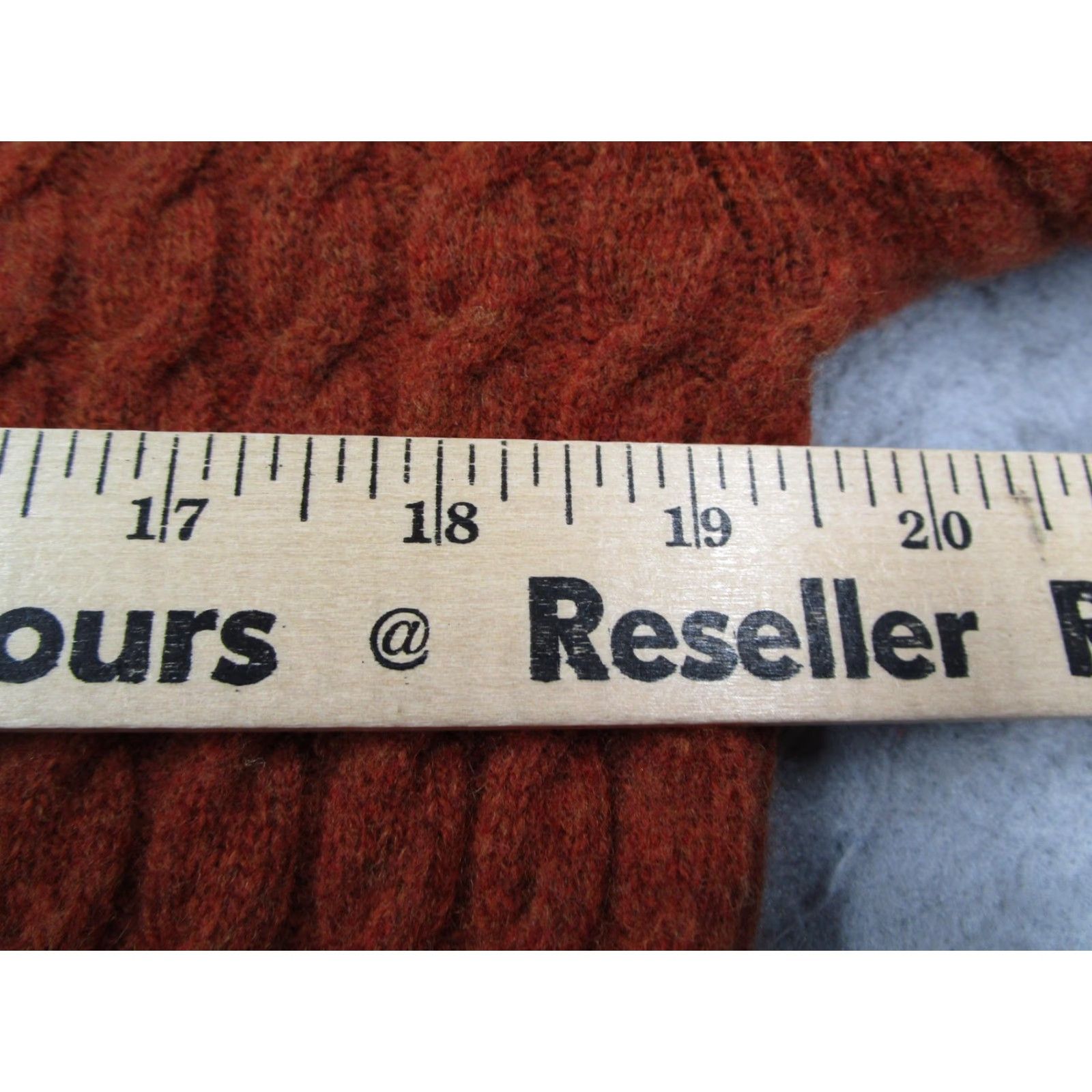 Vintage BEAMS Sweater Mens Medium Rust Orange Wool Knit Polo Collar Long Sleeve READ* Size US M / EU 48-50 / 2 - 7 Thumbnail
