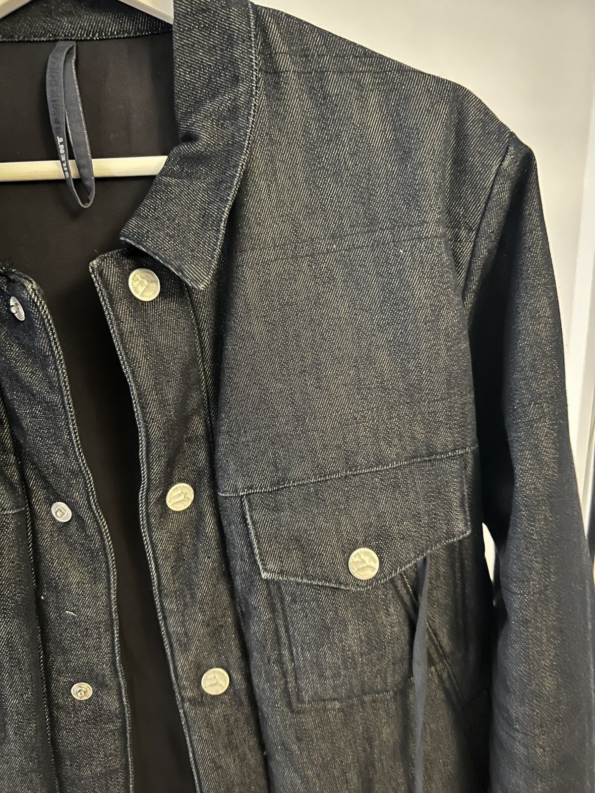 Silent By Damir Doma Dark Blue Denim Jacket Size US S / EU 44-46 / 1 - 8 Thumbnail