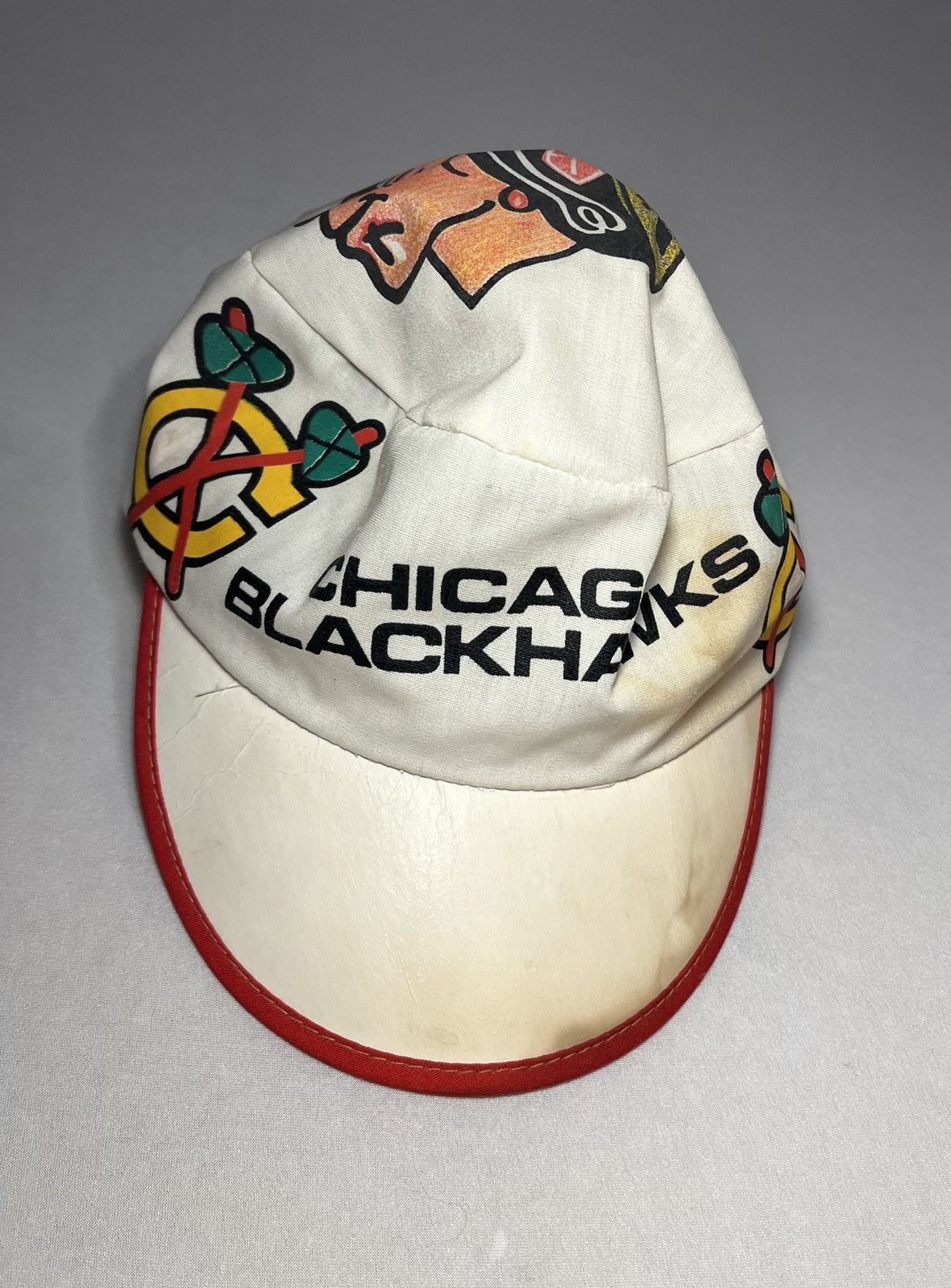 NHL × Vintage 80 blackhawks painter cap Size 26 - 2 Thumbnail