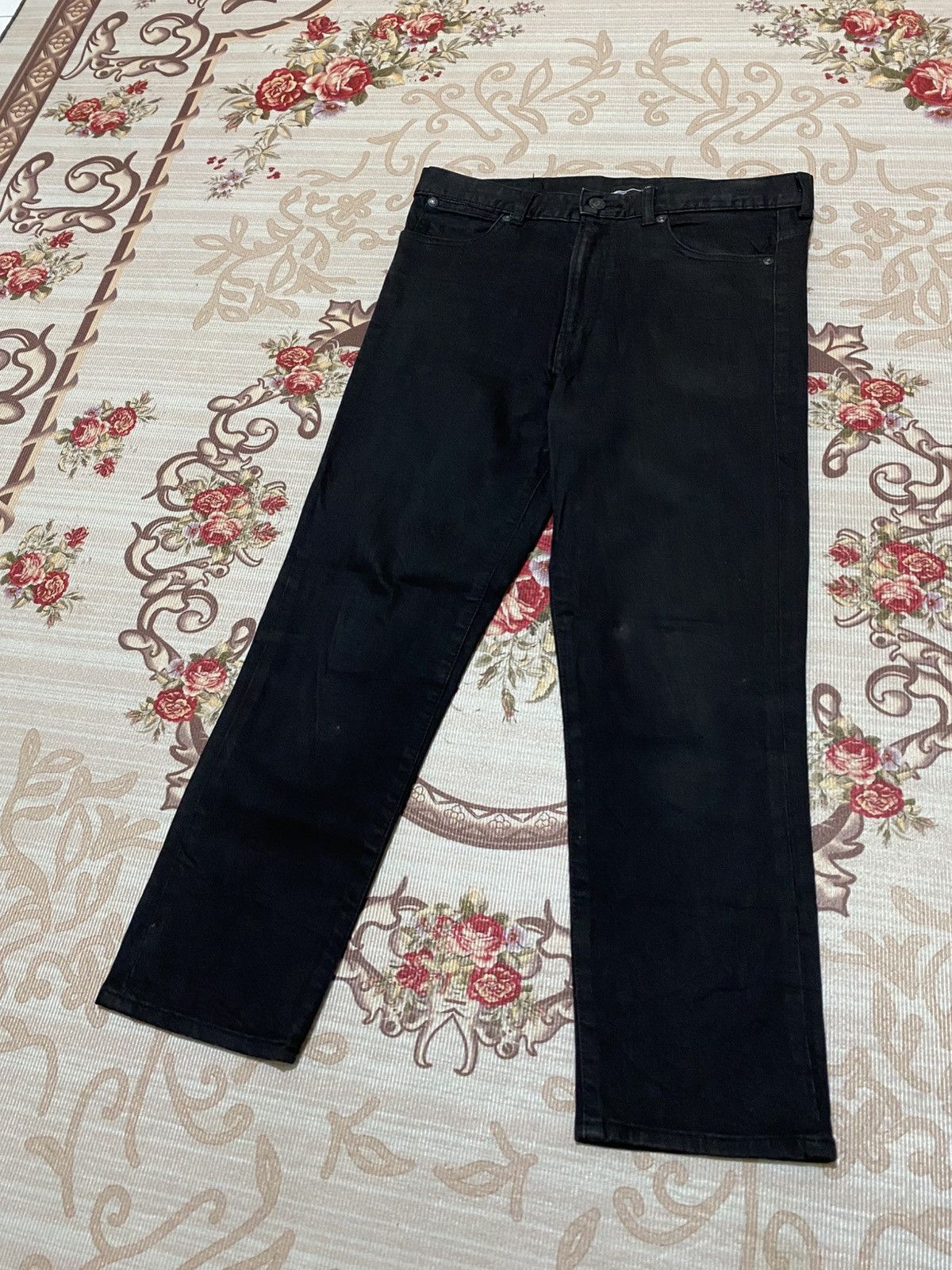 14th Addiction Lad Musician Black Straight Pants Size US 30 / EU 46 - 2 Thumbnail