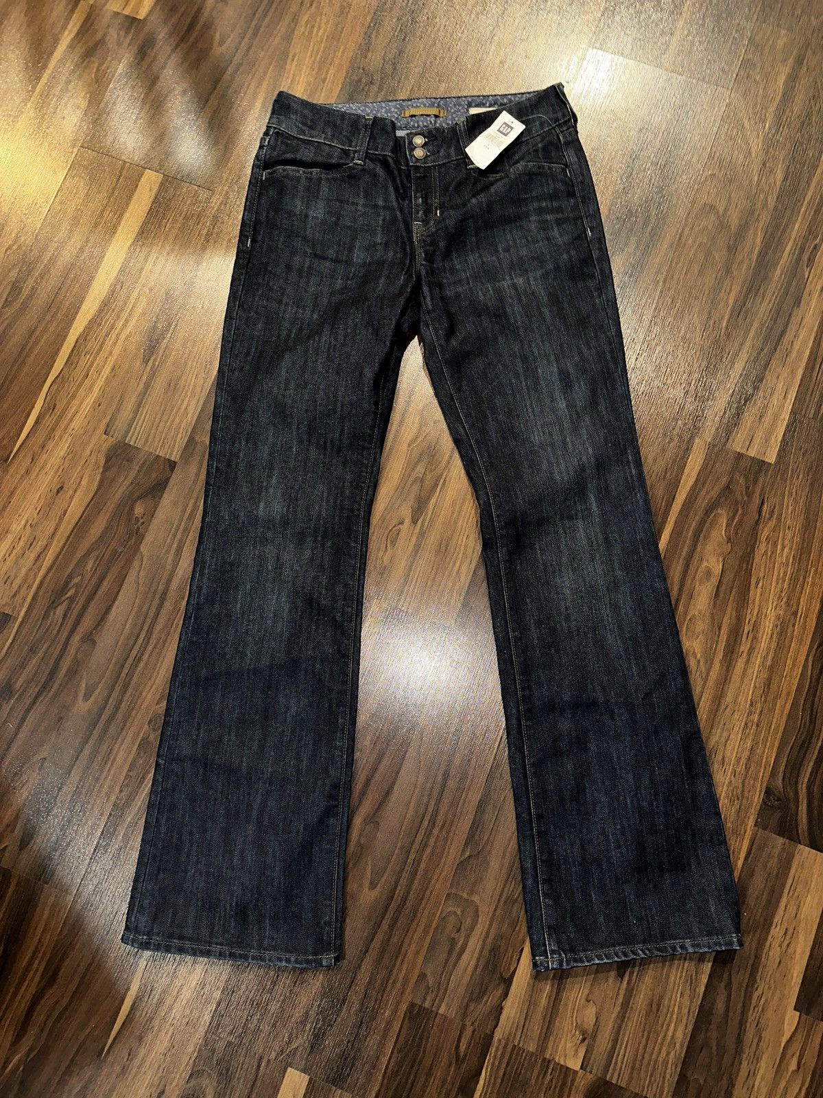 Gap Brand New GAP Women Bootcut Mid Rise Long Jean Size 30" / US 8 / IT 44 - 1 Thumbnail