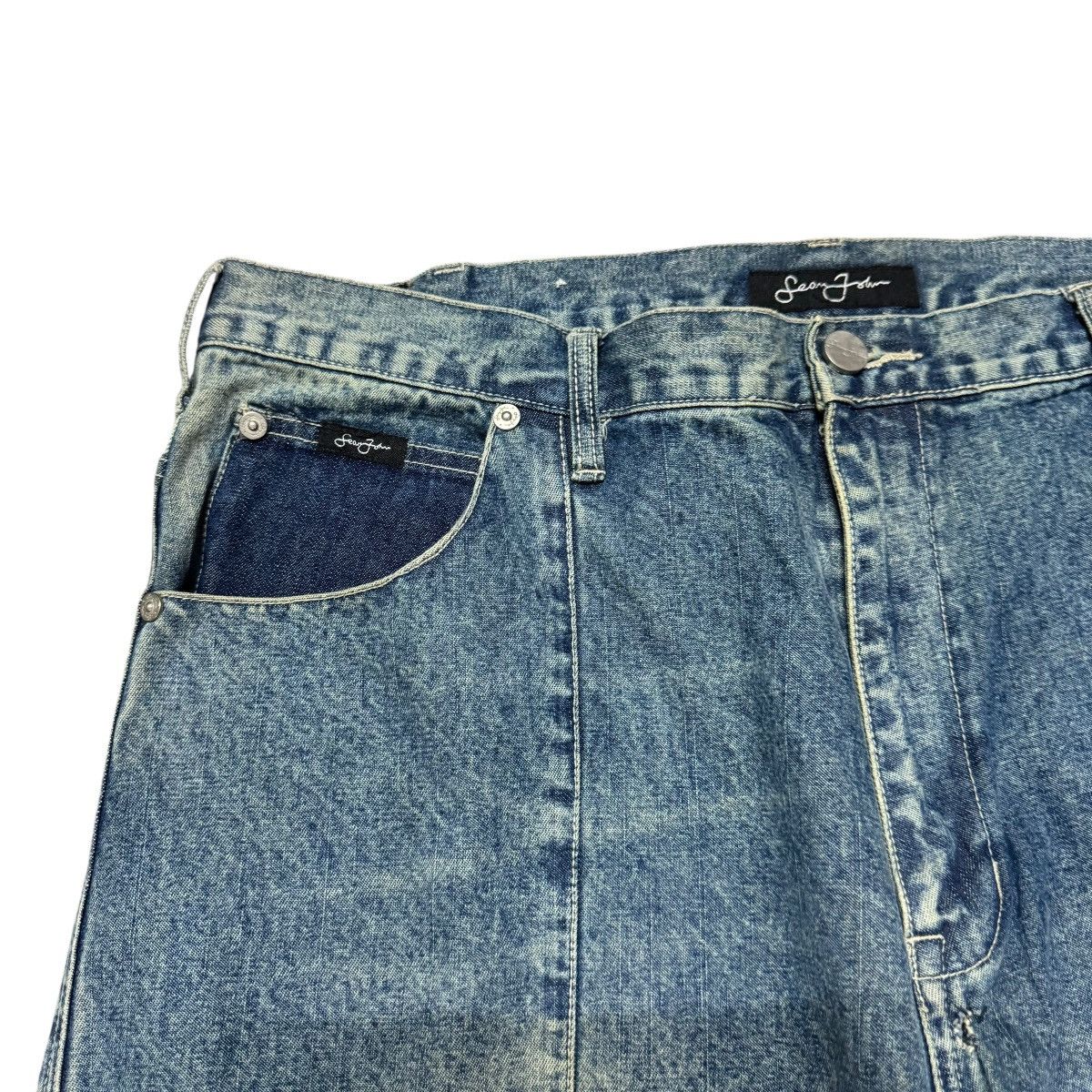 Sean John Vintage Sean John Denim Patchwork Baggy Jeans Size US 40 / EU 56 - 4 Thumbnail