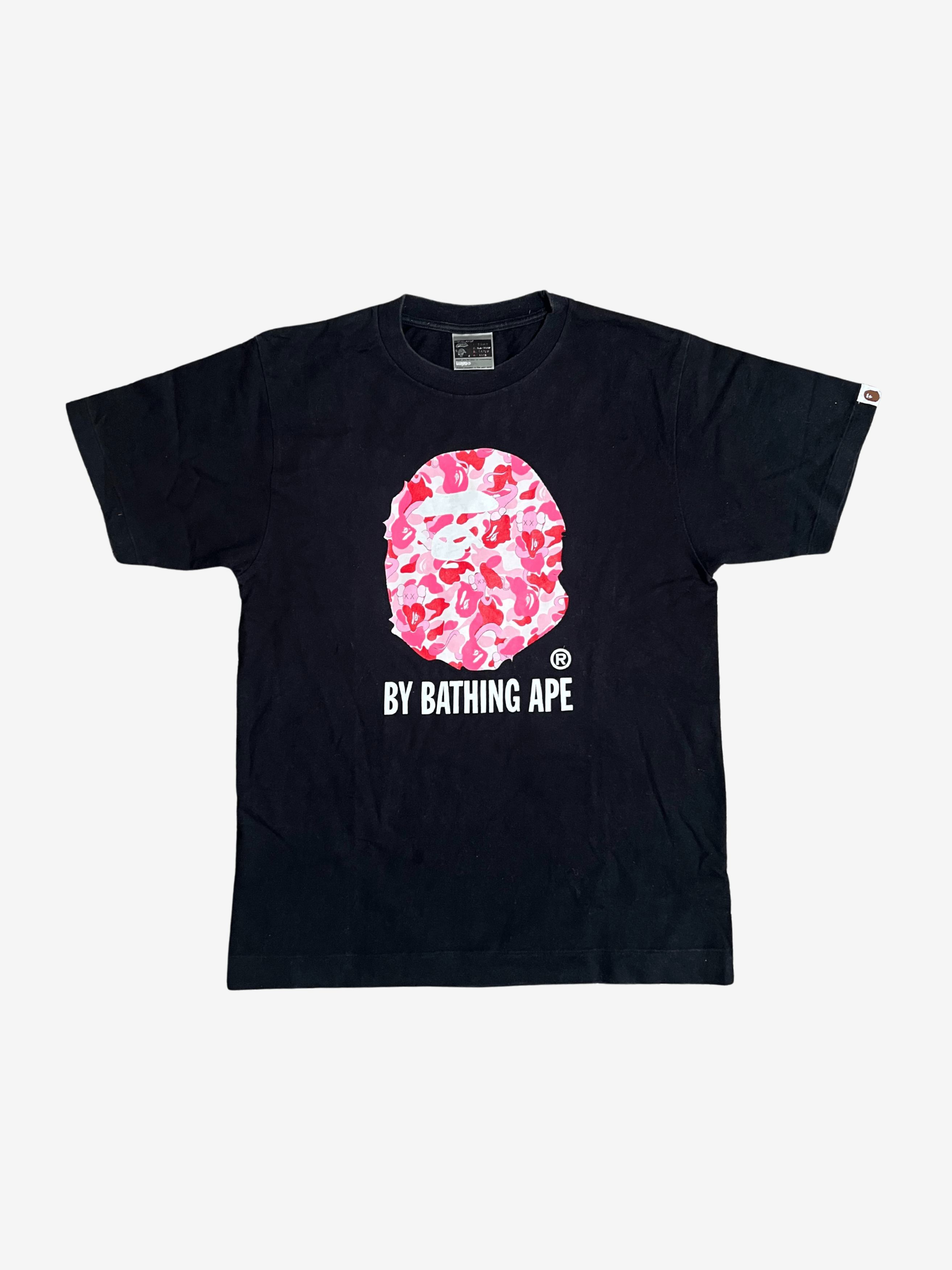 APE BAPE COACH tee tシャツ　コラボ　限定　kaws L 希少初期 BATHING APE コラボ KAWS BAPE カウズ Tシャツ - メルカリ