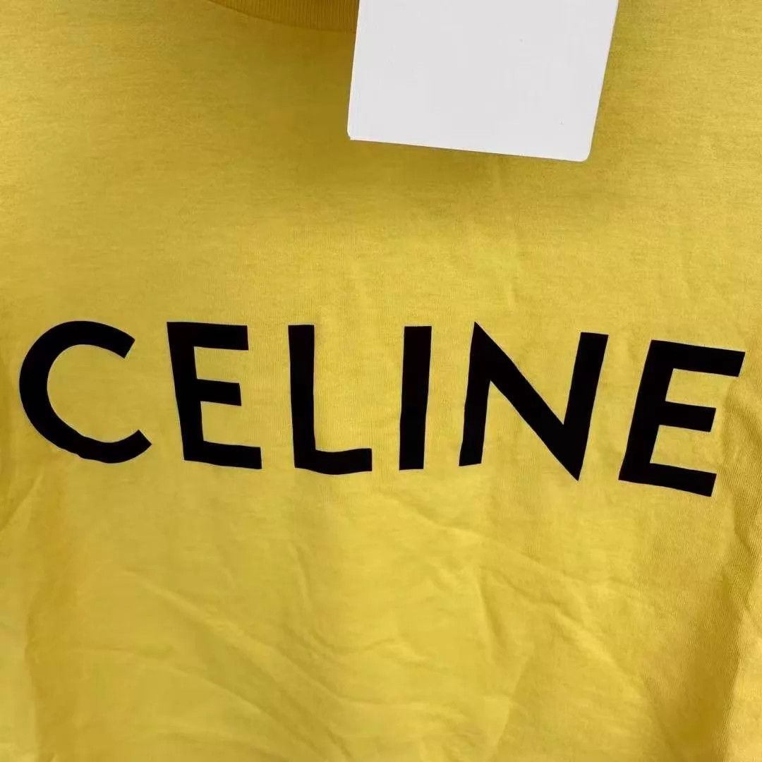 Celine Celine logo T-shirt S new with tags Size S / US 4 / IT 40 - 3 Thumbnail