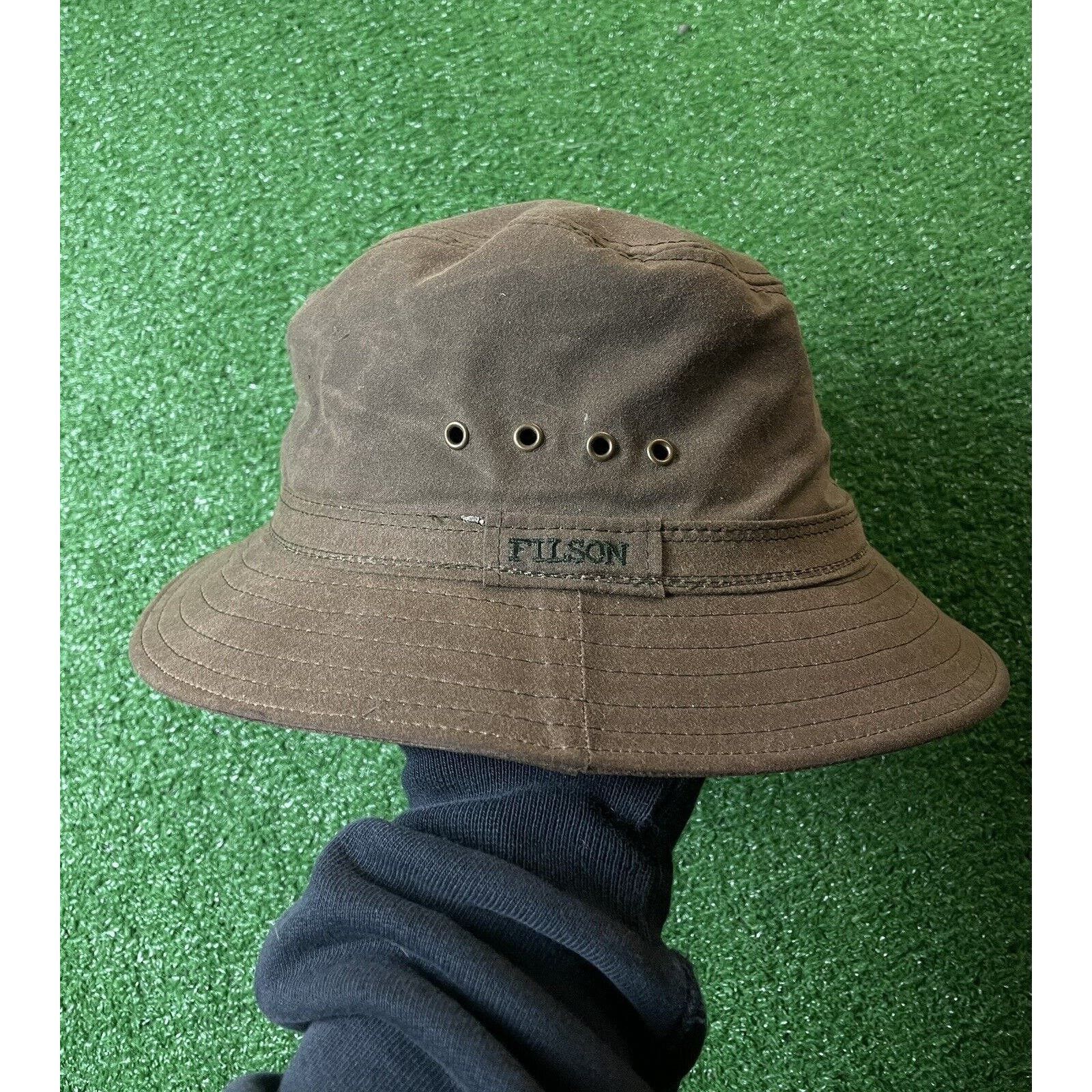 Filson Vintage Filson Tin Cloth Waxed Cotton Packer Small 