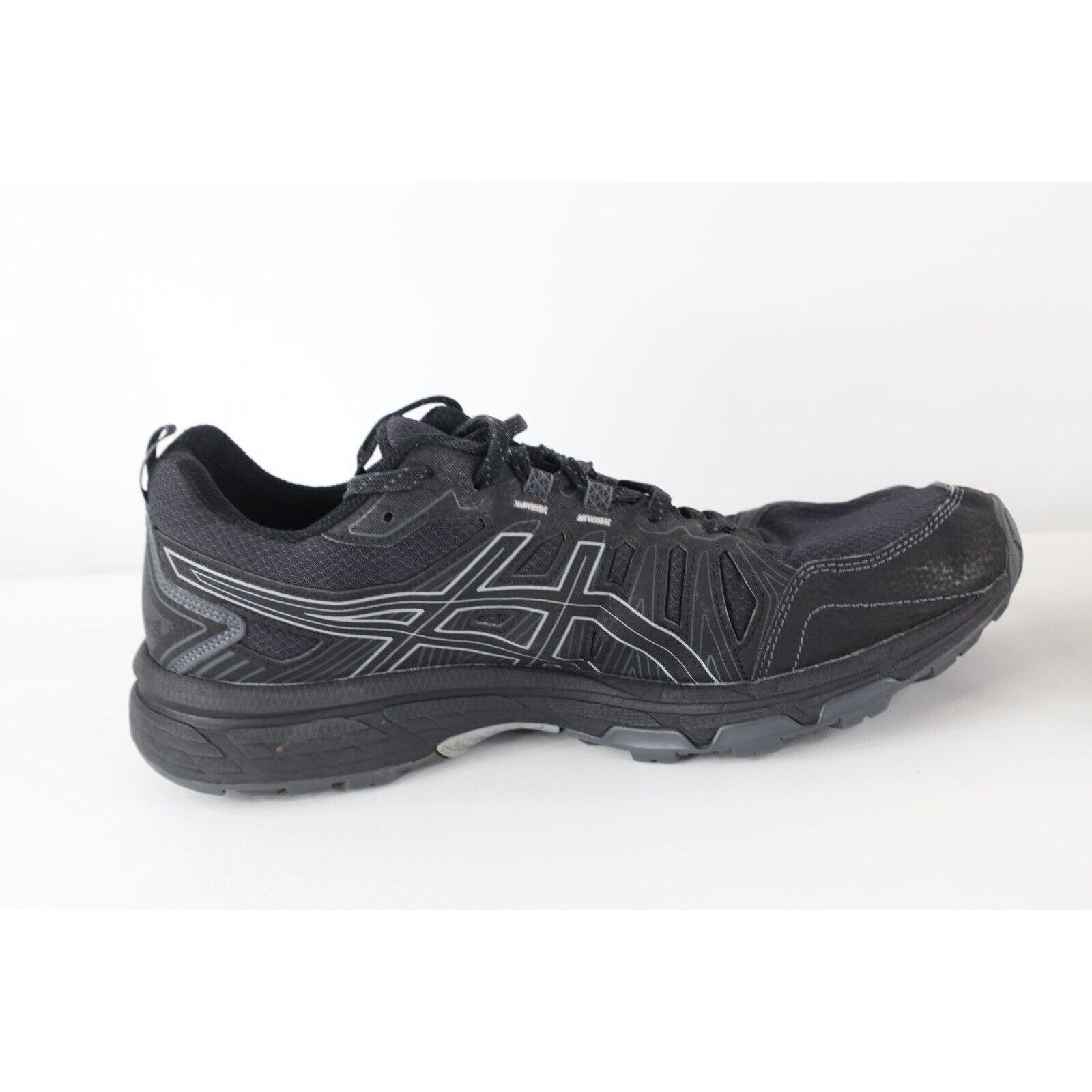 Asics × Vintage Vintage Asics Gel Venture Running Dad Shoes Black Size ONE SIZE - 8 Thumbnail