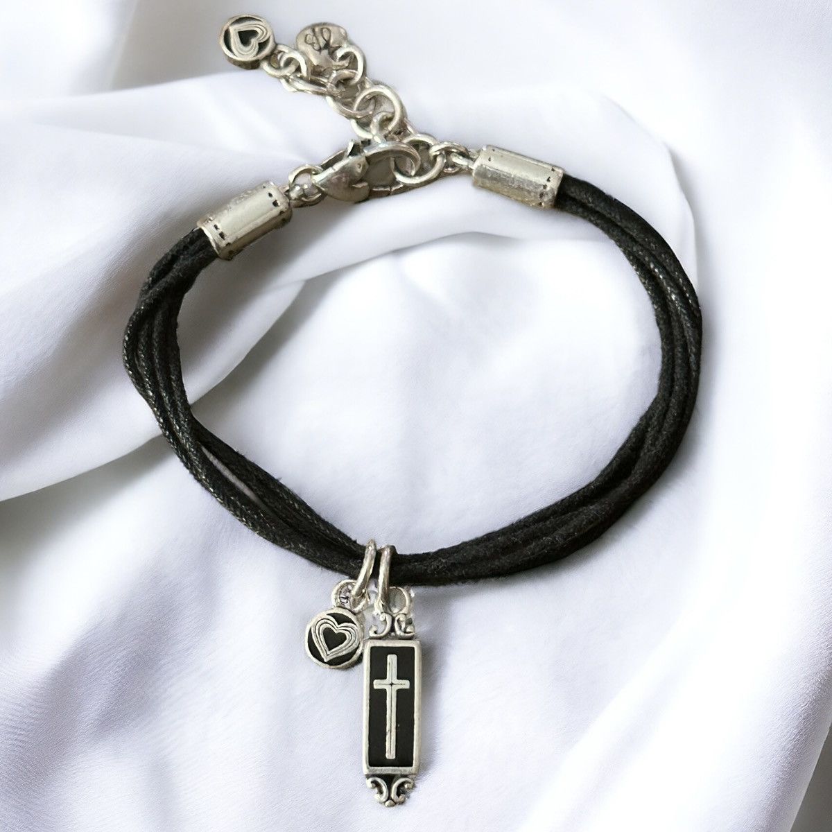 Brighton Brighton multi cord Self Love & Respect cross bracelet Size ONE SIZE - 1 Thumbnail
