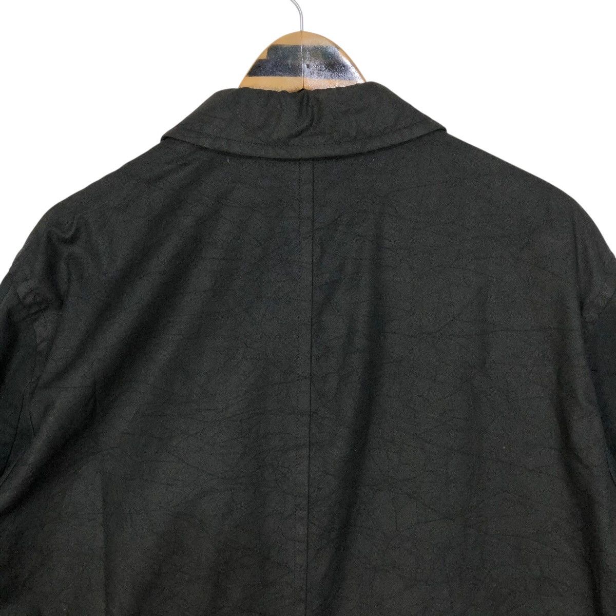 Comme des Garcons Homme Vintage Comme Des Garcons Homme 1993 S/S Waxed Car Coat Size US M / EU 48-50 / 2 - 11 Thumbnail