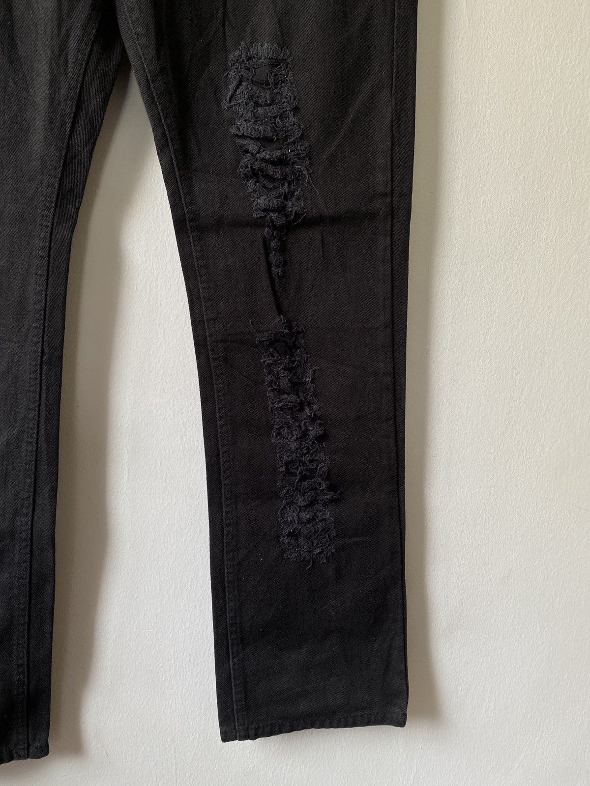 Hysteric Glamour × Japanese Brand Japanese Brand Clone Devgru Distressed Denim Size US 31 - 6 Thumbnail
