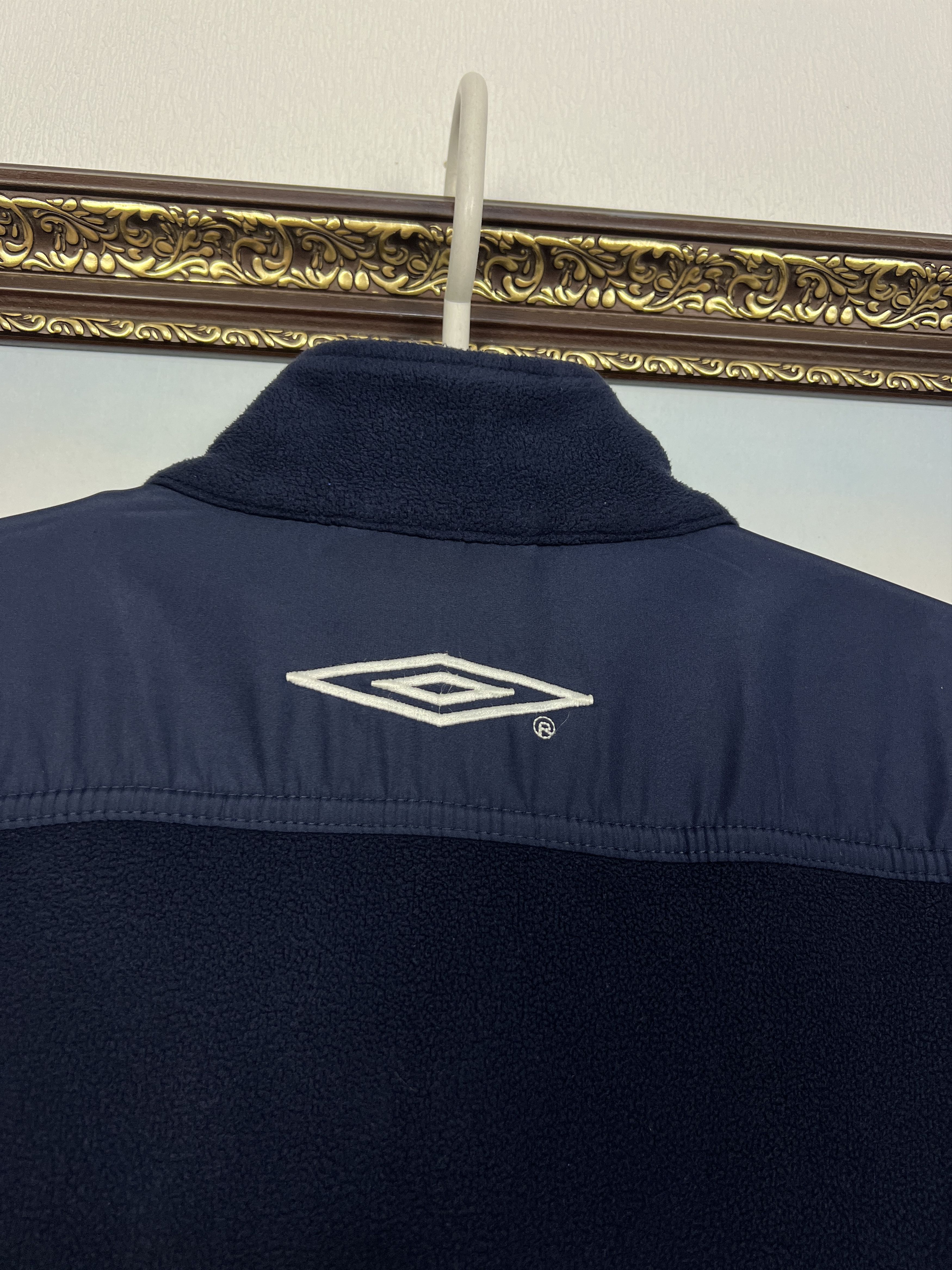 Umbro Vintage Chelsea Football Fleece Jacket Soccer Track Top Size US L / EU 52-54 / 3 - 12 Thumbnail