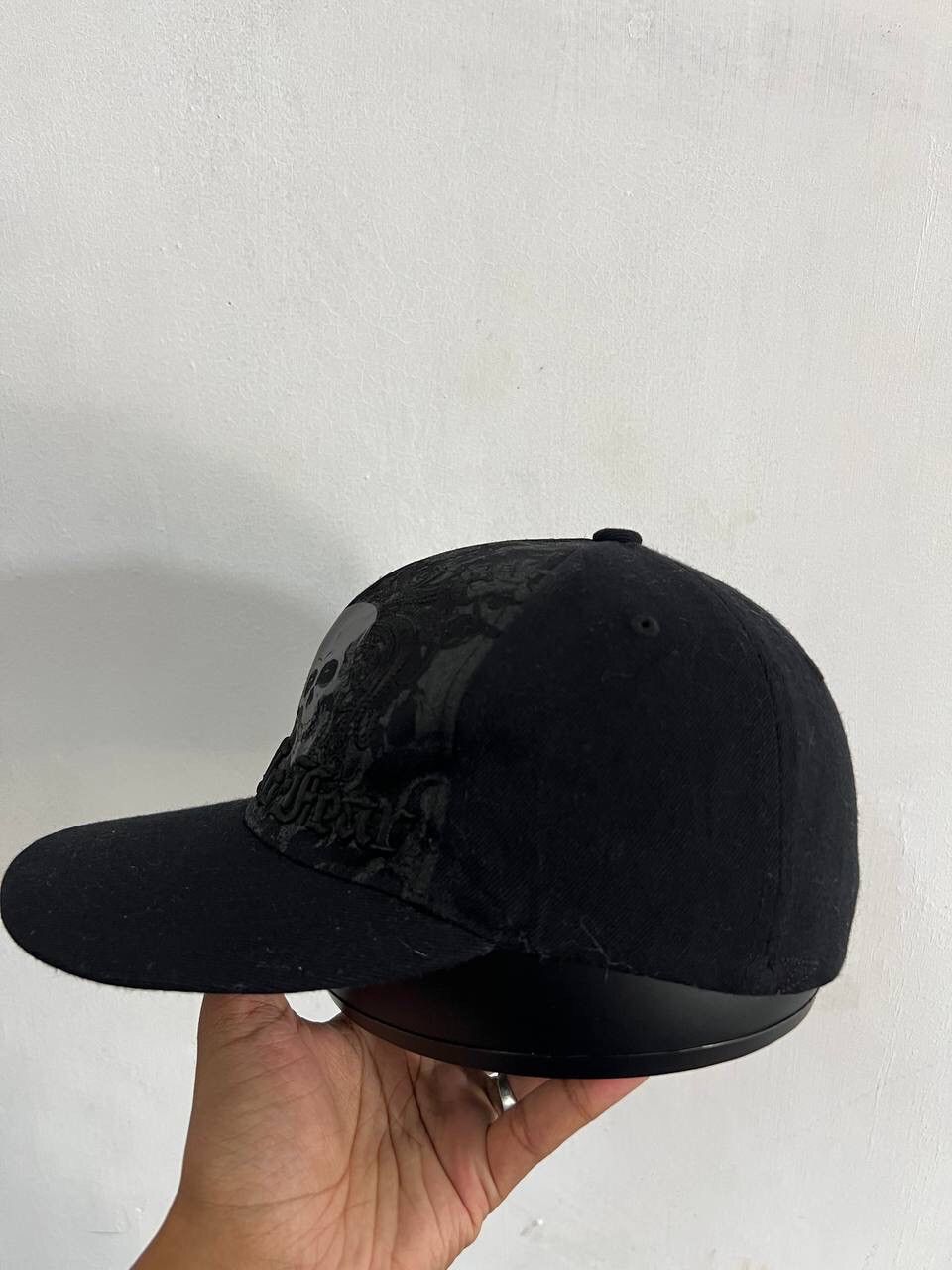 If Six Was Nine No Fear Skull Archive Fitted Hat Size ONE SIZE - 3 Thumbnail