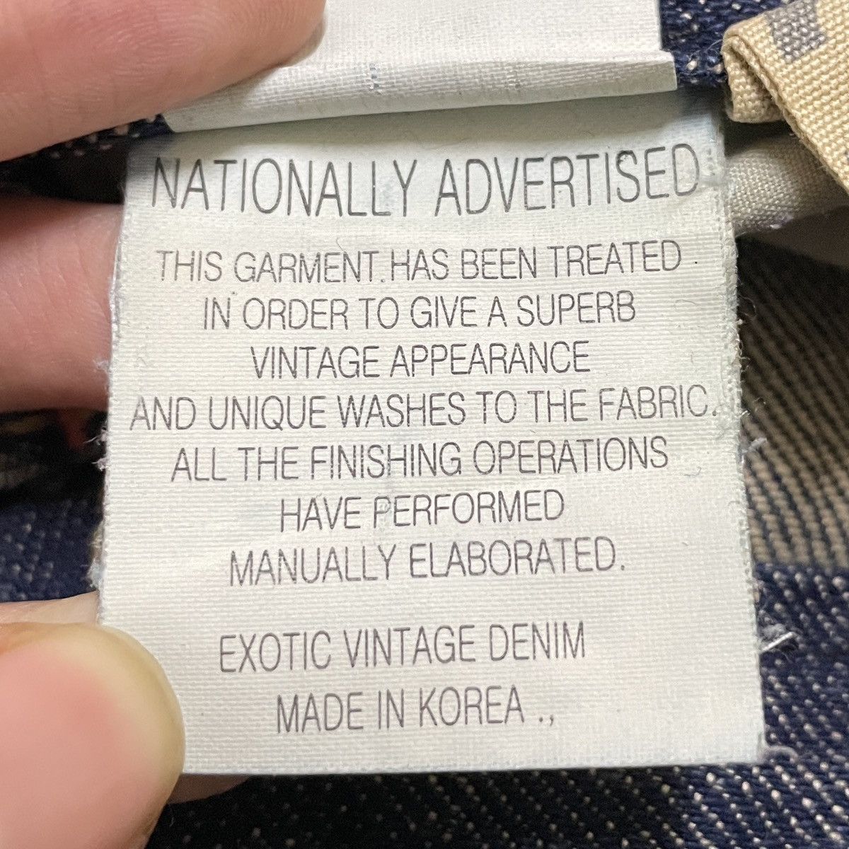 Le Grande Bleu (L.G.B.) Rare Design Vintage Japanese Brand Lolita Flared Jeans 1990s Size US 30 / EU 46 - 12 Thumbnail