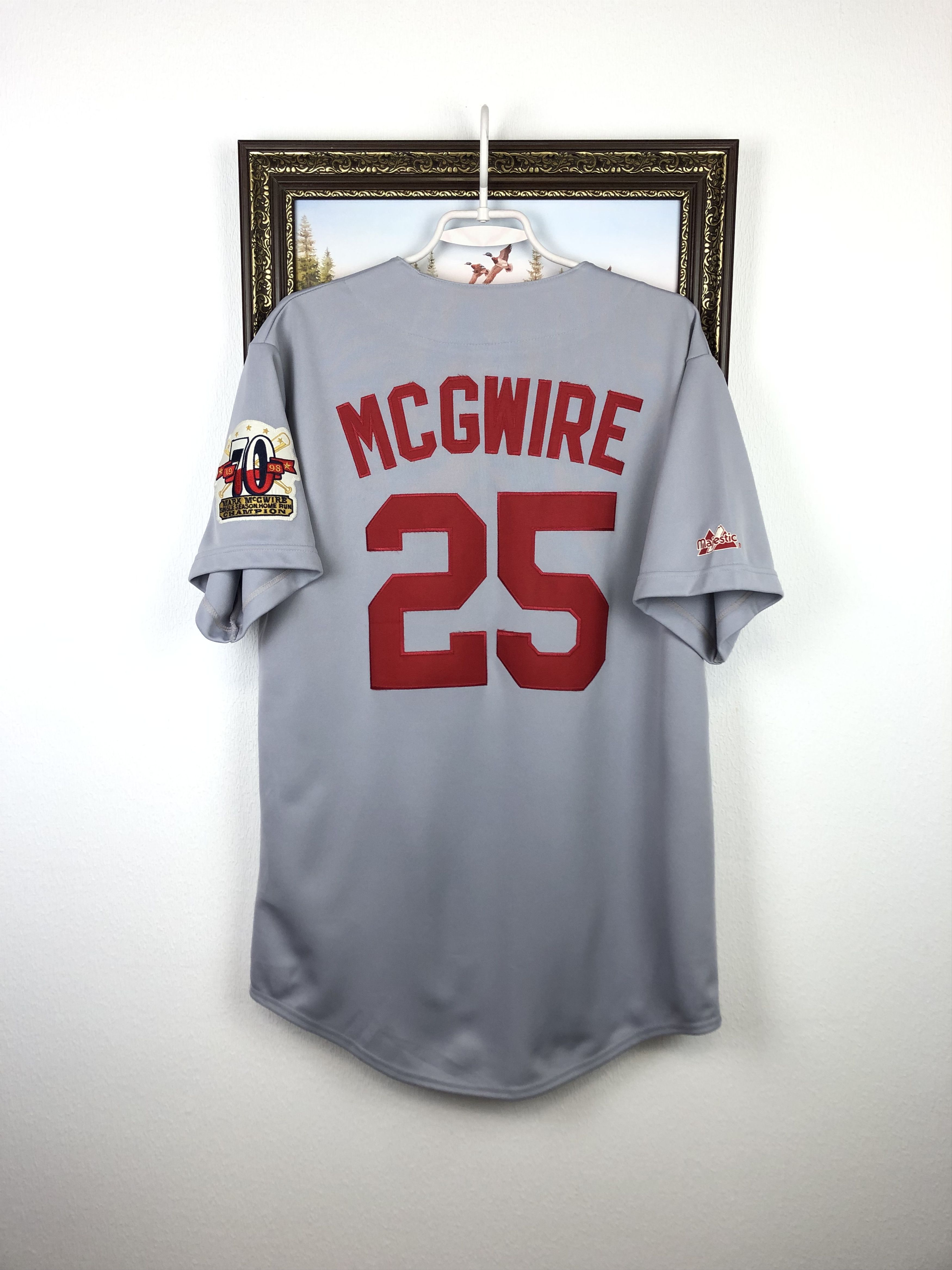 Vintage St Louis Cardinals McGwire Majestic Jersey MLB Shirt