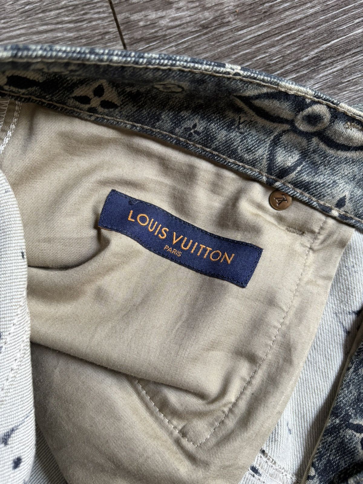 Louis Vuitton Louis Vuitton Monogram Denim Pants Size US 33 - 11 Thumbnail