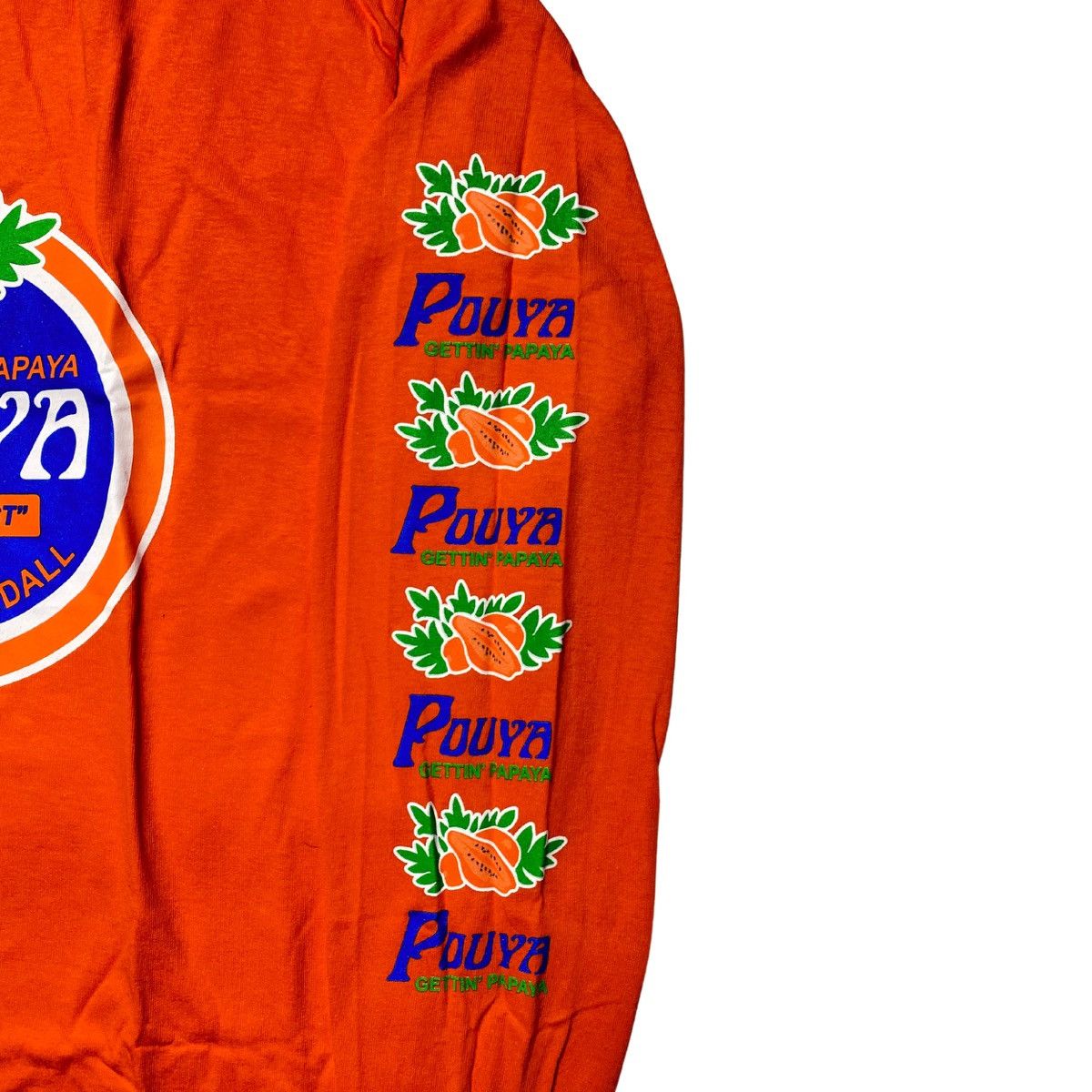 Band Tees Pouya - Red Longsleeve Size US L / EU 52-54 / 3 - 3 Thumbnail