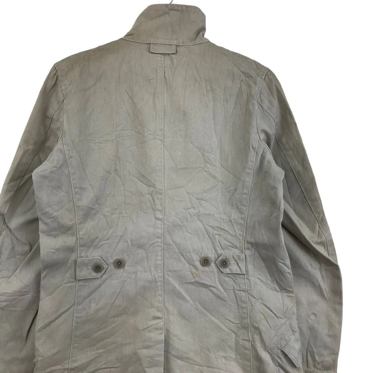 Vintage BOYCOTT JAPAN PUNK Rebel Minimalist Design Parka