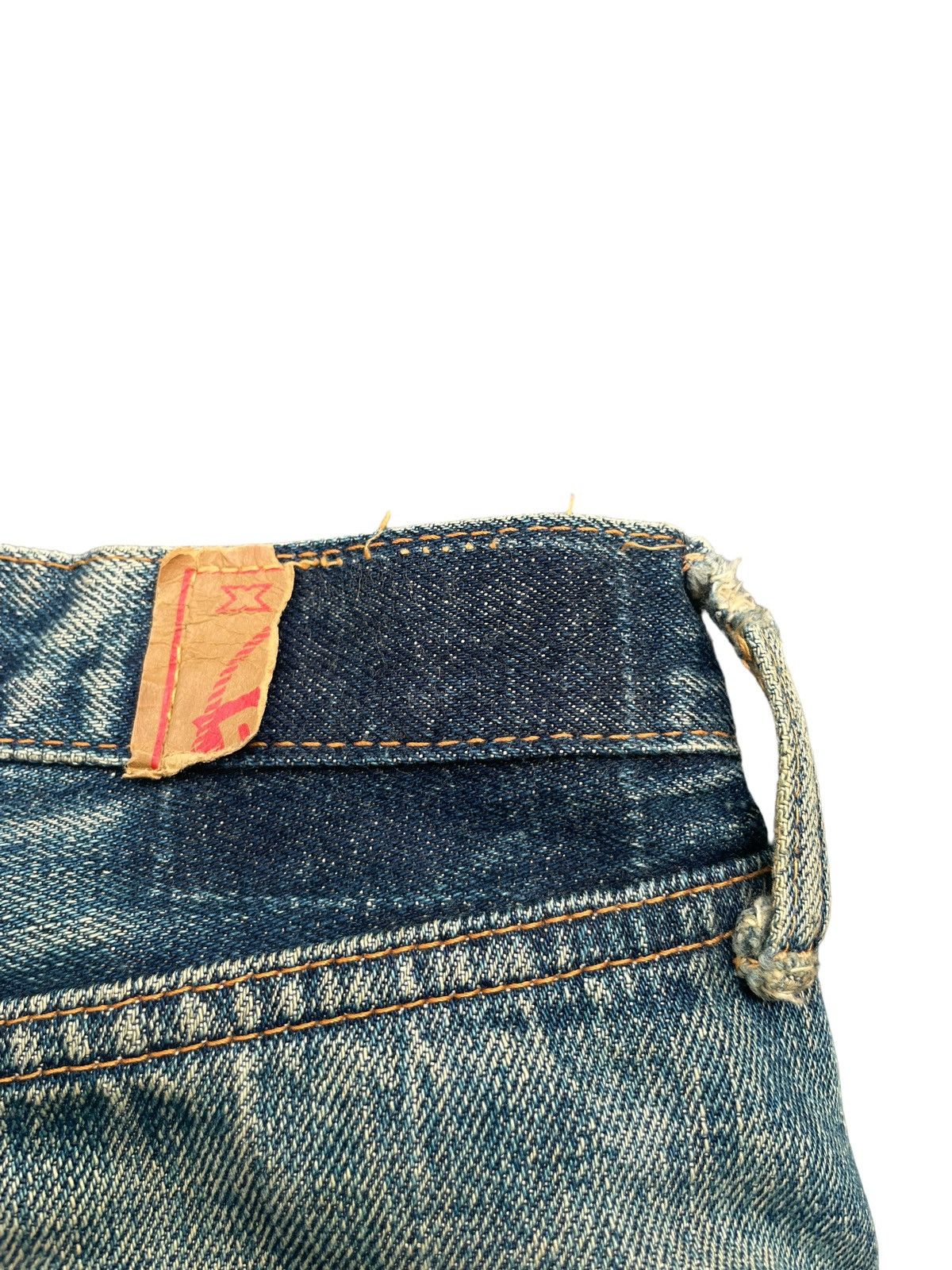 Denime Vintage Denime Selvedge Distresed Denim Size US 30 / EU 46 - 13 Thumbnail
