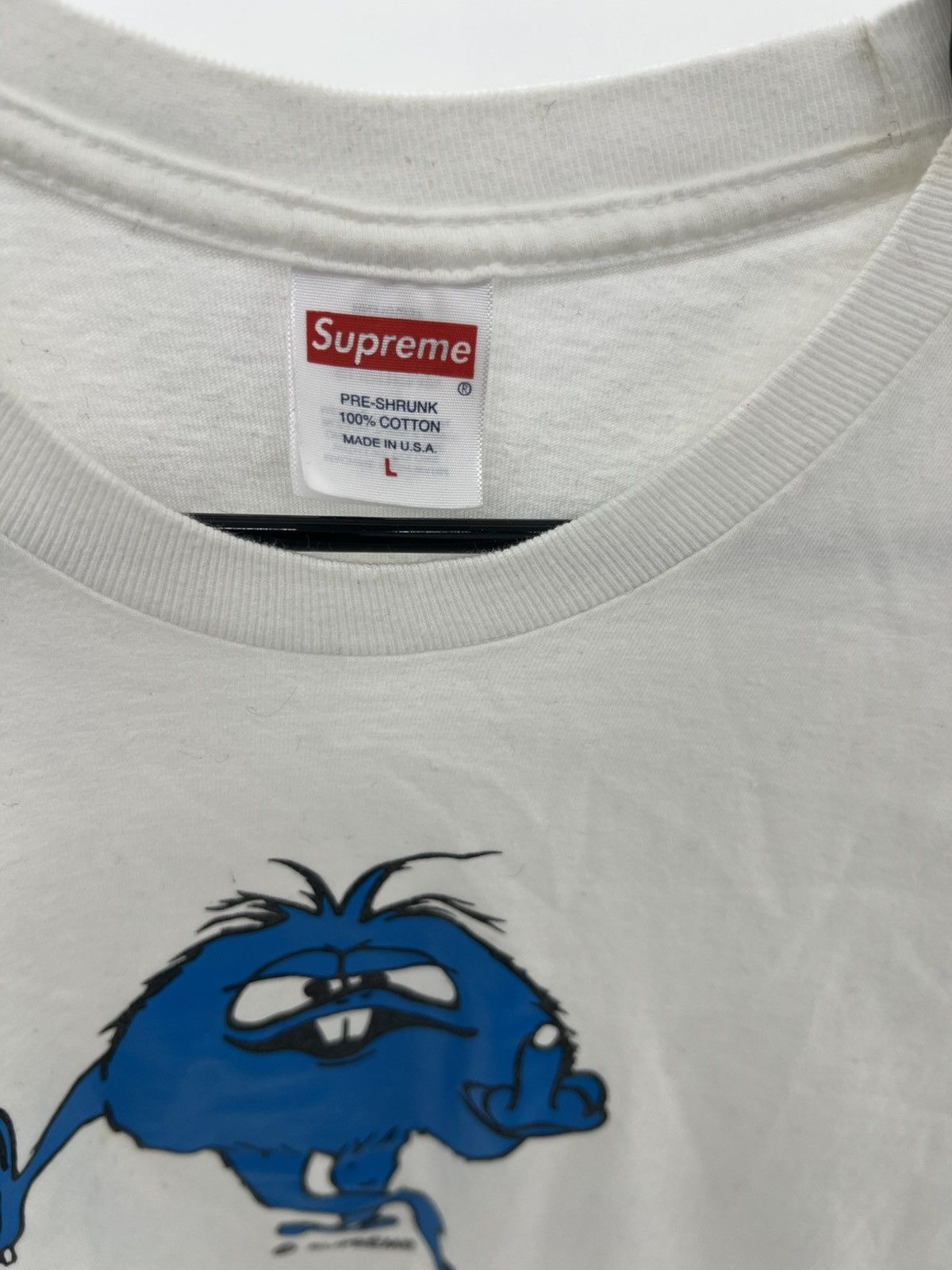 Supreme Supreme Camacho Middle Finger Tee Size US L / EU 52-54 / 3 - 2 Thumbnail