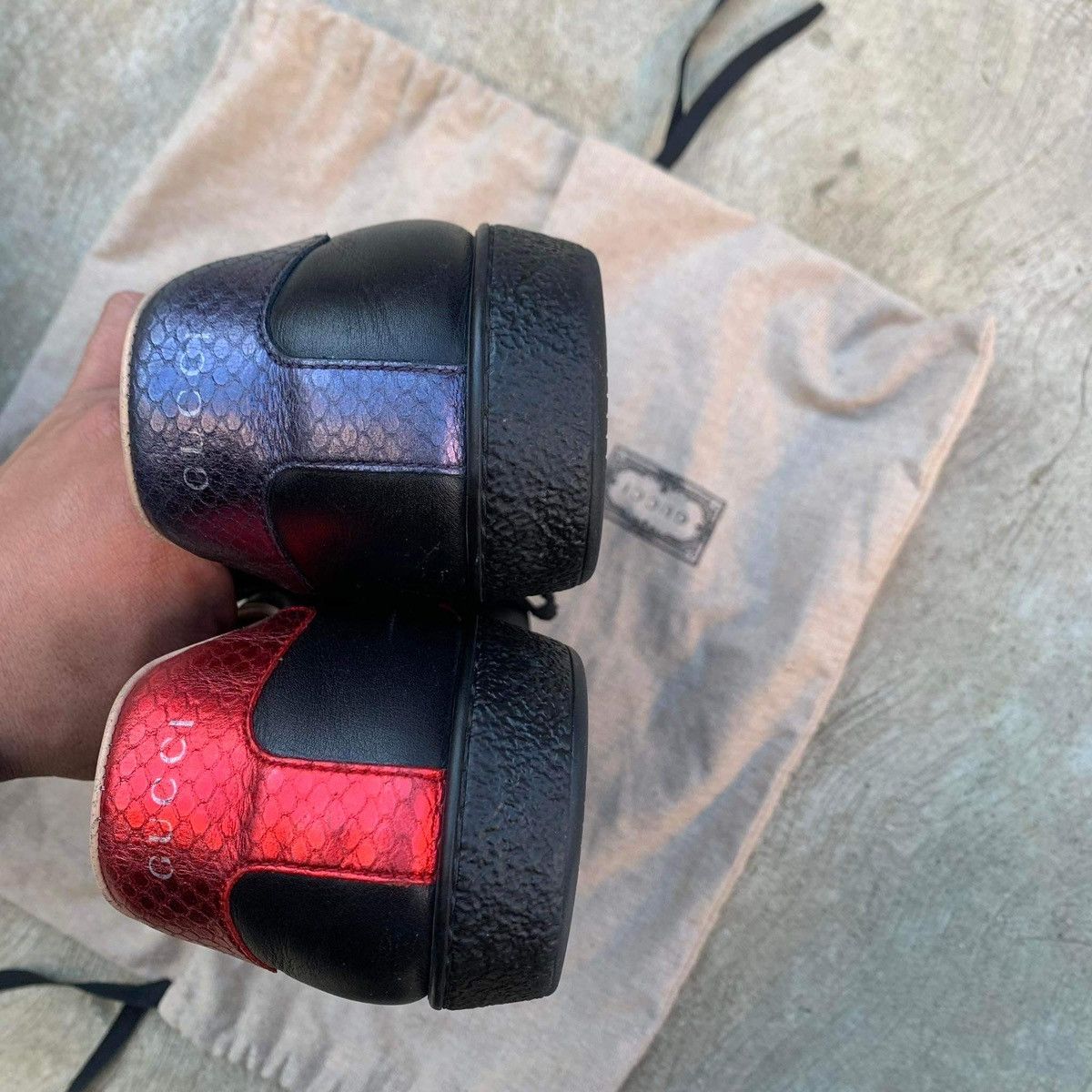 Gucci GUCCI ACE EMBROIDERED Size US 10 / EU 43 - 2 Thumbnail