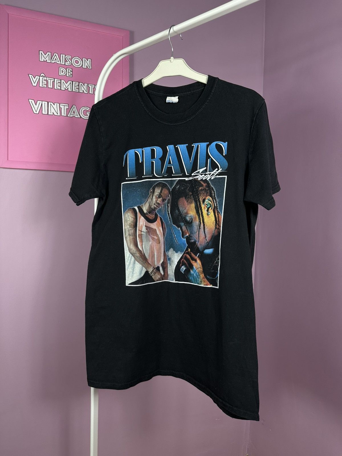 Travis Scott Travis Scott Vintage T Shirt Tour Promo Astroworld Size US S / EU 44-46 / 1 - 8 Thumbnail