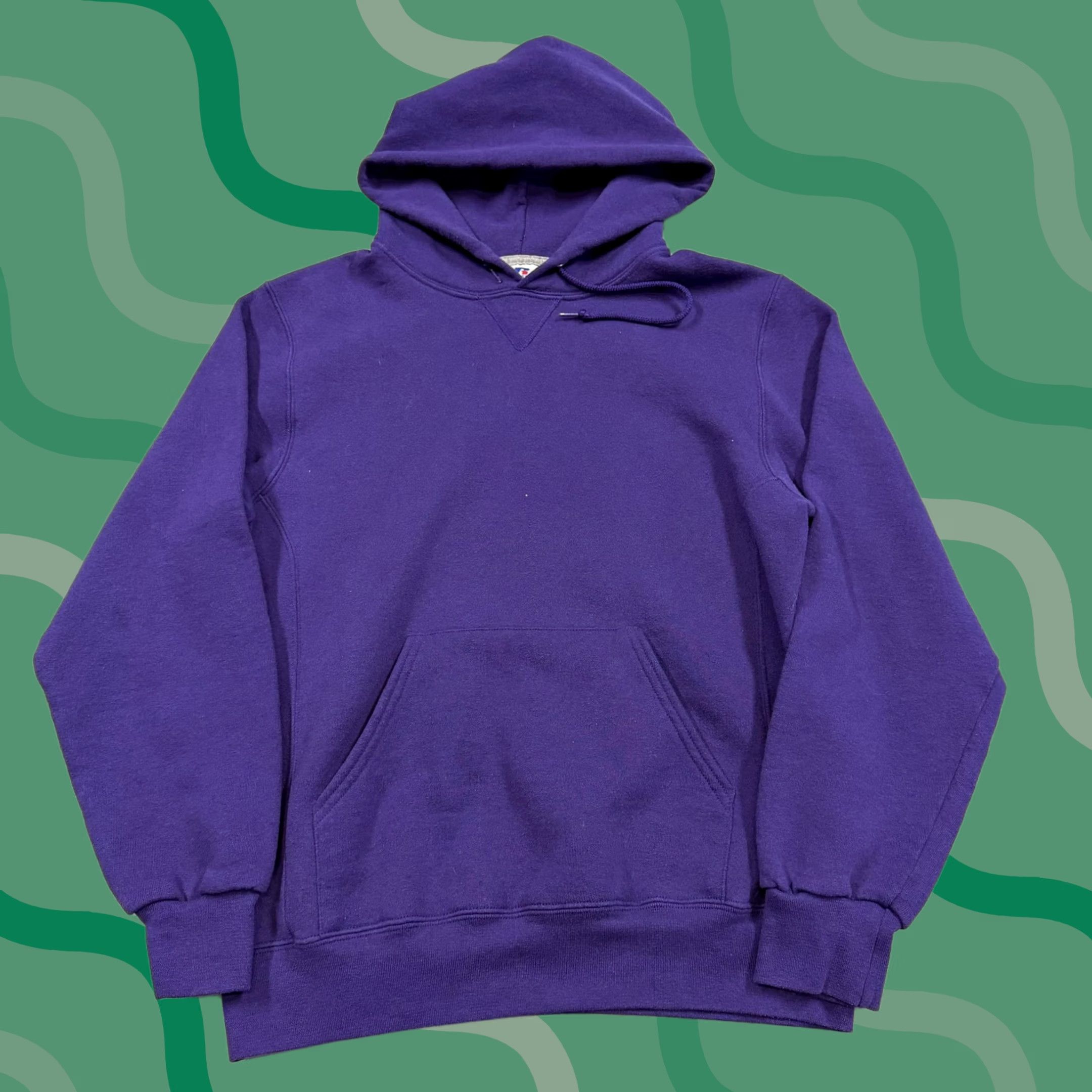 Russell Athletic Russell Athletic Hoodie Mens Medium Purple Fleece Pullover Hooded Sweatshirt Size US M / EU 48-50 / 2 - 1 Thumbnail