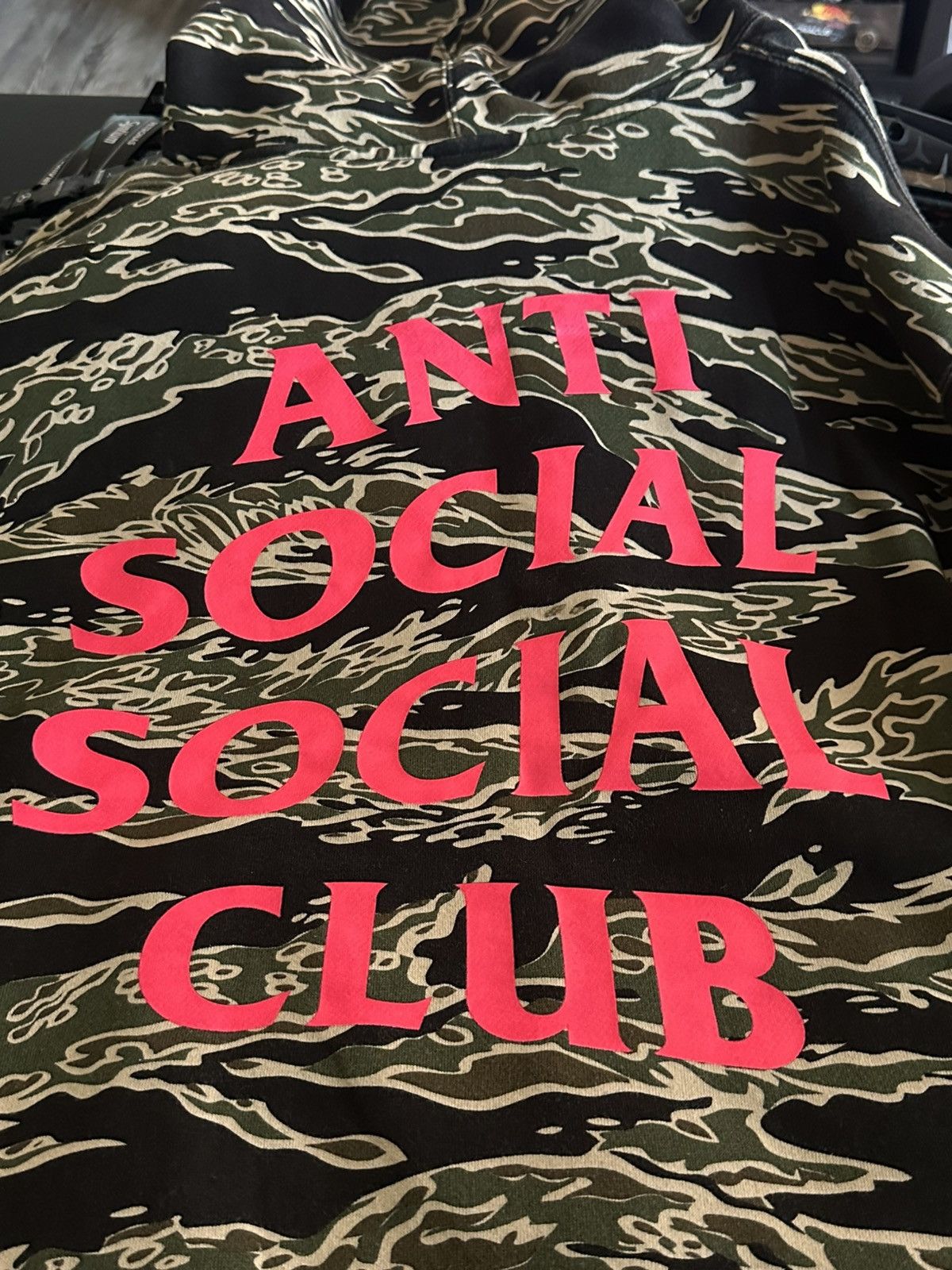 Anti Social Social Club Anti Social Social Club pink logo Cheetah Camo Hoodie Size US L / EU 52-54 / 3 - 5 Thumbnail