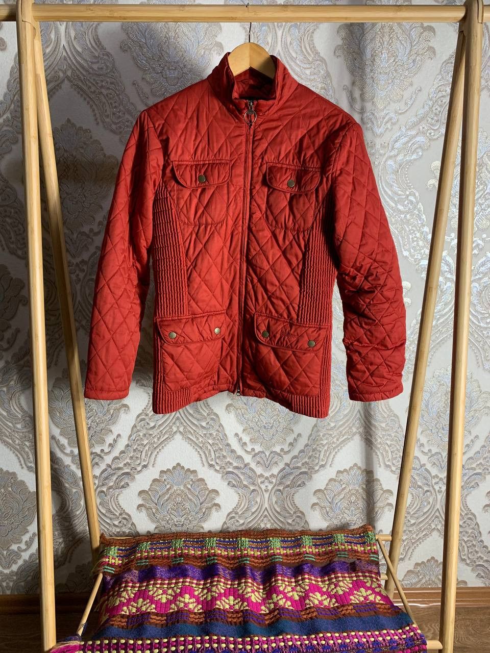 Barbour Vintage Barbour International Quilt Matt Utility Rib Jacket Size XL / US 12-14 / IT 48-50 - 1 Thumbnail