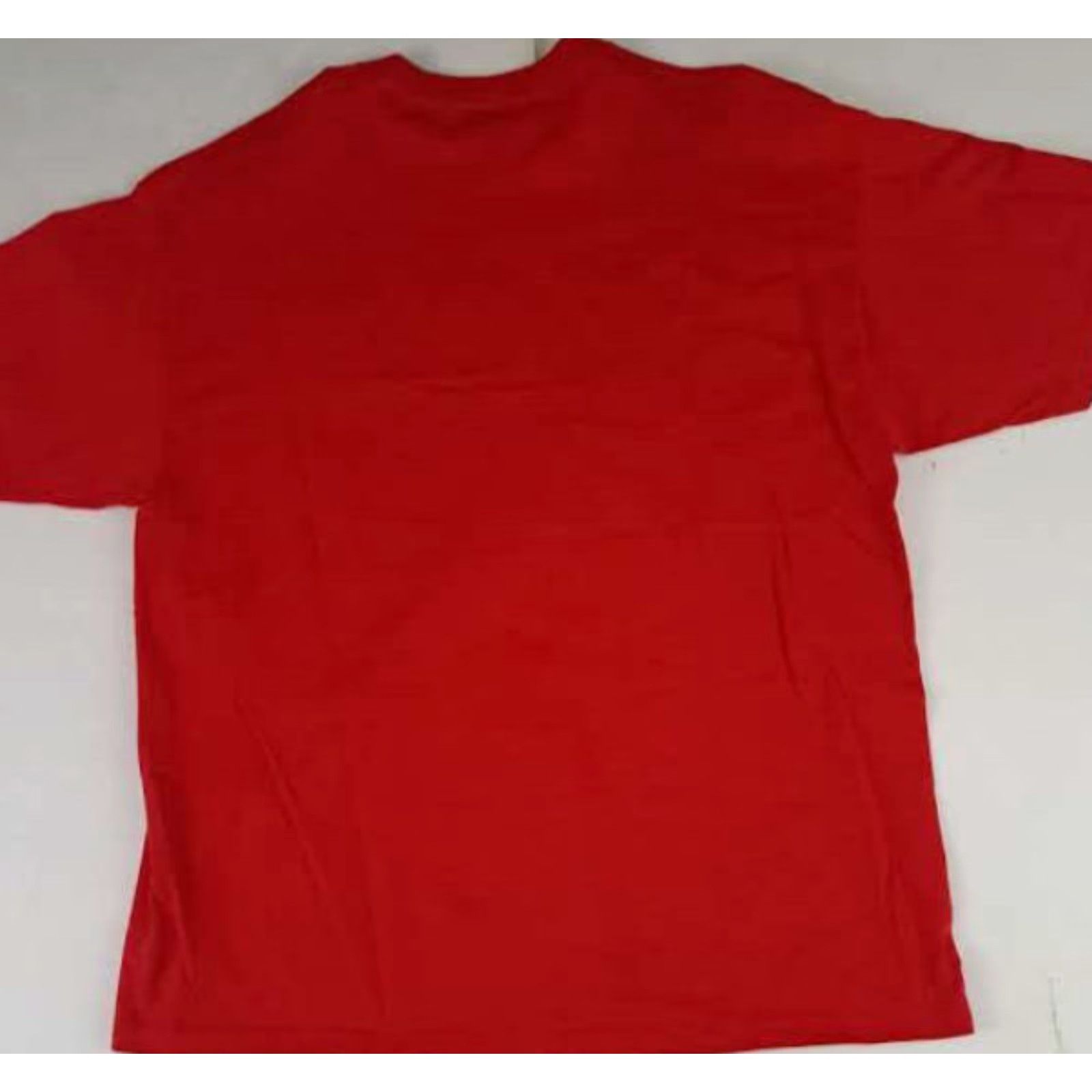 Hanes VINTAGE Coca-Cola Printed Red XL T-Shirt Hanes Comfort Shirt Unisex Adults 1990s Logo Graphic Print Crew Neck Short Sleeve Cotton Red Mens Womens Size US XL / EU 56 / 4 - 5 Thumbnail