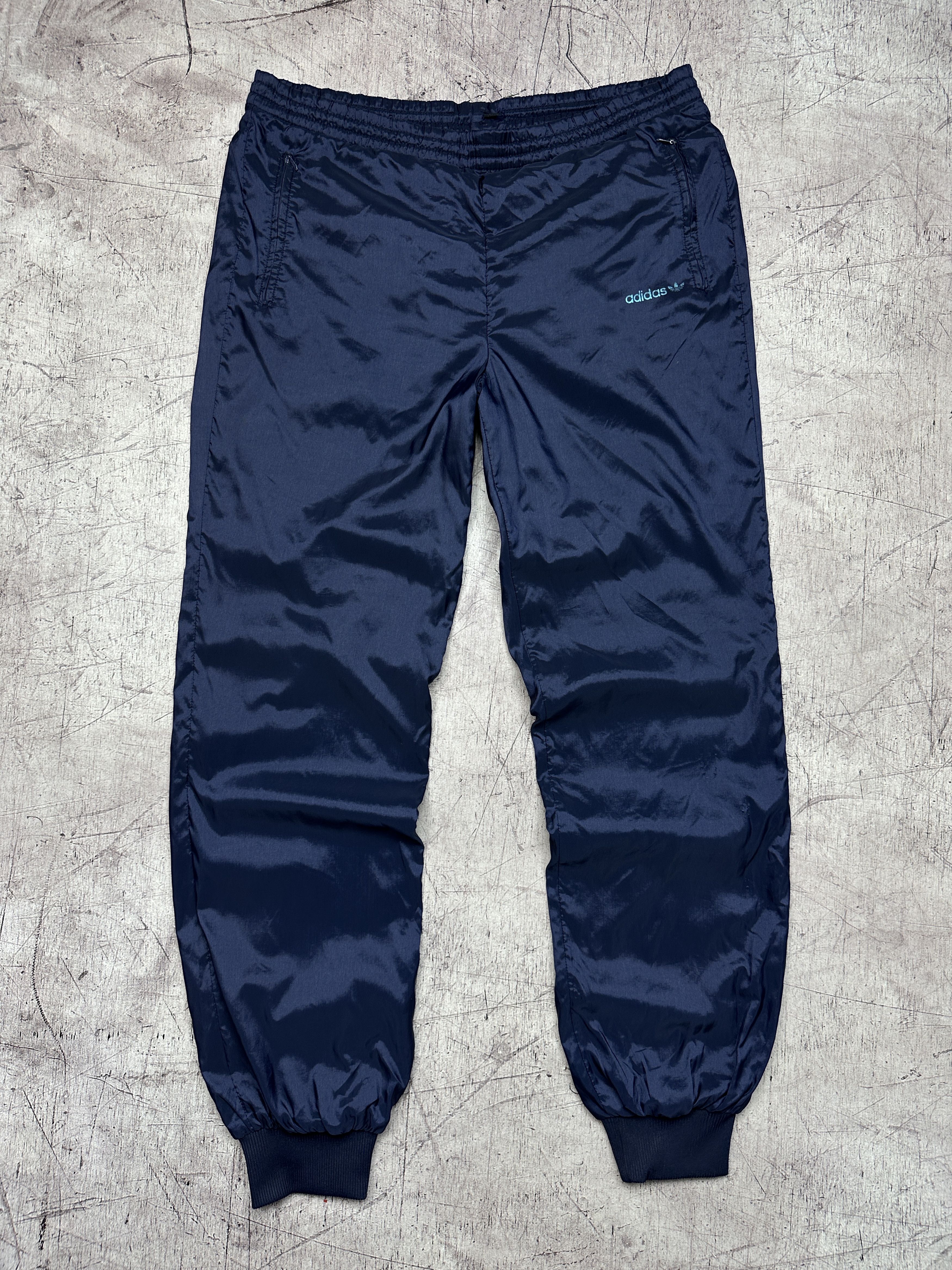 Adidas Adidas 90s Vintage Mens Nylon Track Pants Size US 34 / EU 50 - 1 Thumbnail
