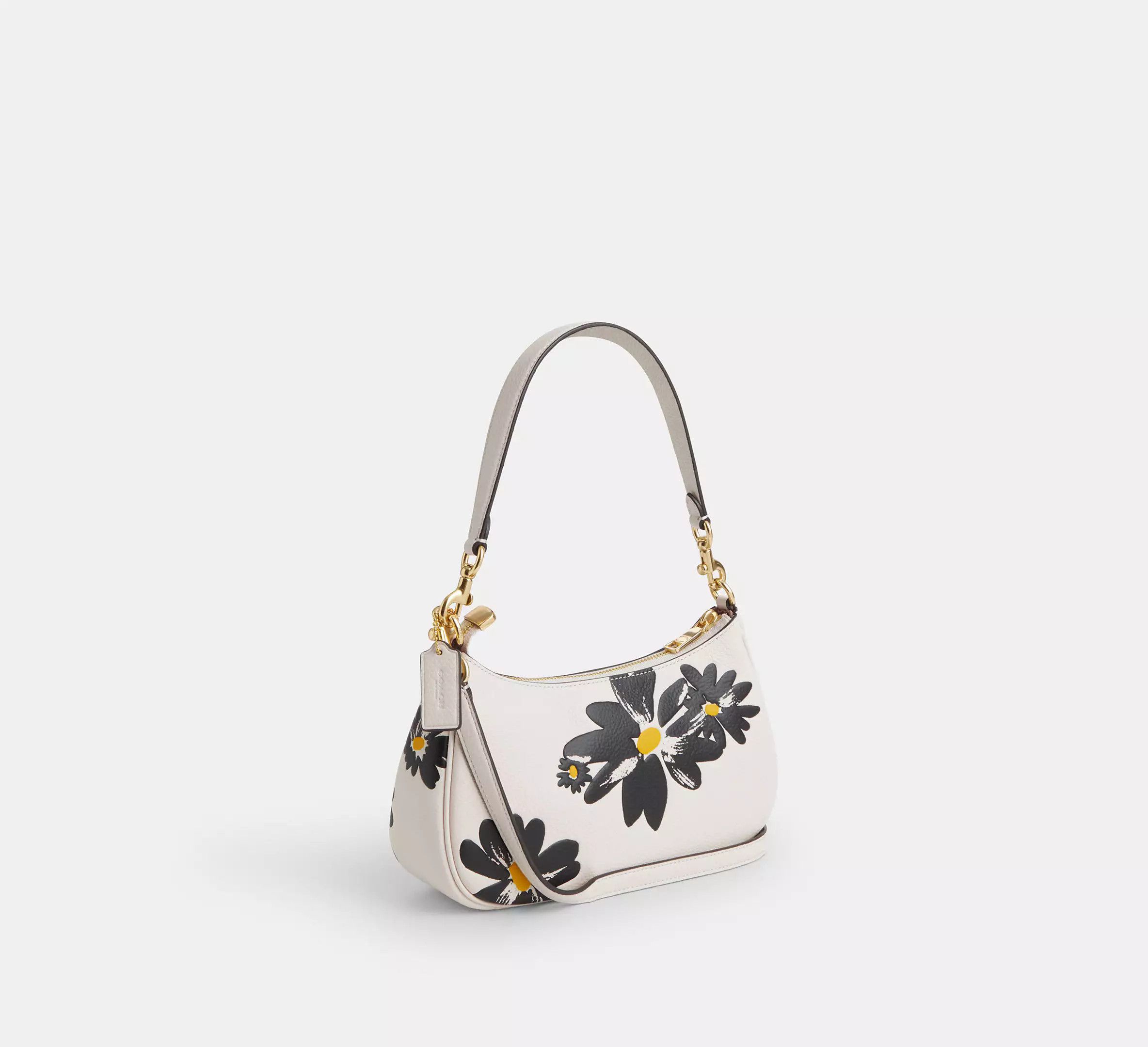 Coach Teri Shoulder Bag With Floral Print CZ587 Size ONE SIZE - 4 Thumbnail
