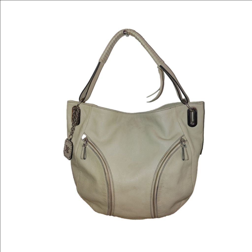 Max Mara MAXX NY Leather Studded Hobo Bag Size ONE SIZE - 1 Thumbnail