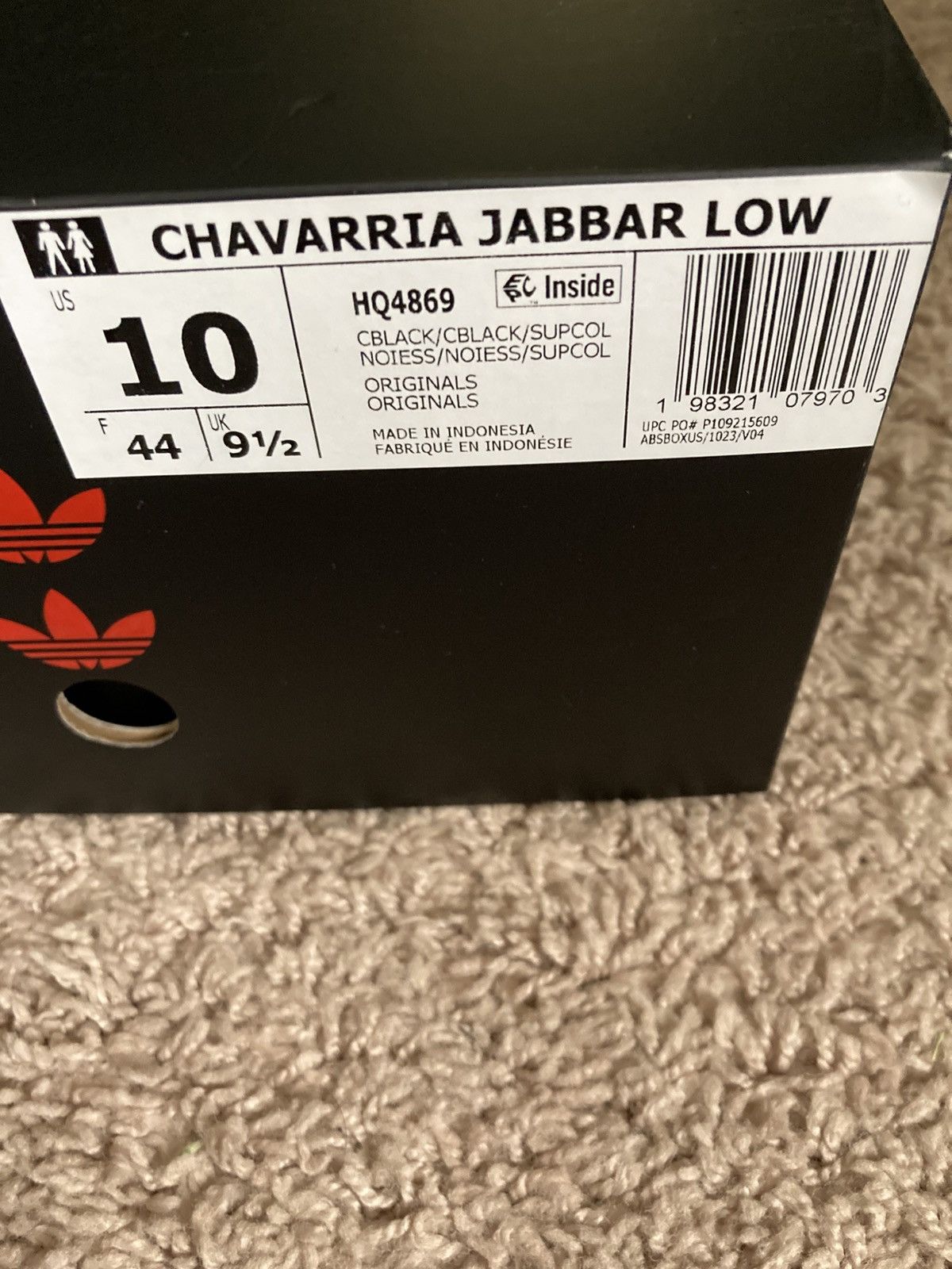 Adidas × Willy Chavarria New SS25 Willy Chavarria Adidas Jabbar Low Black Tiger 2025 Size US 10 / EU 43 - 2 Thumbnail