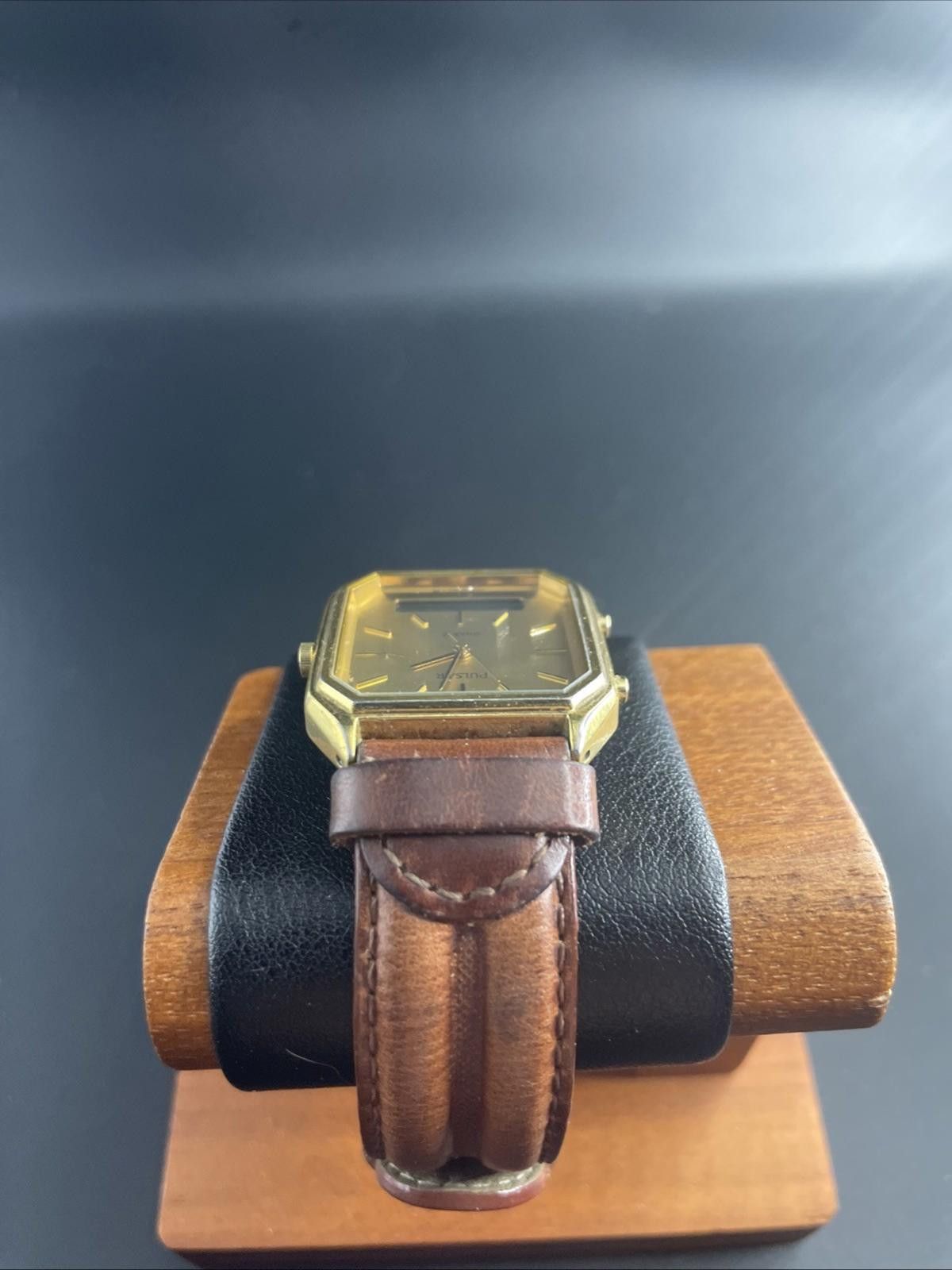 Pulsar Pulsar V011-5070 Digital Analog Gold Tone New Battery Size ONE SIZE - 3 Thumbnail