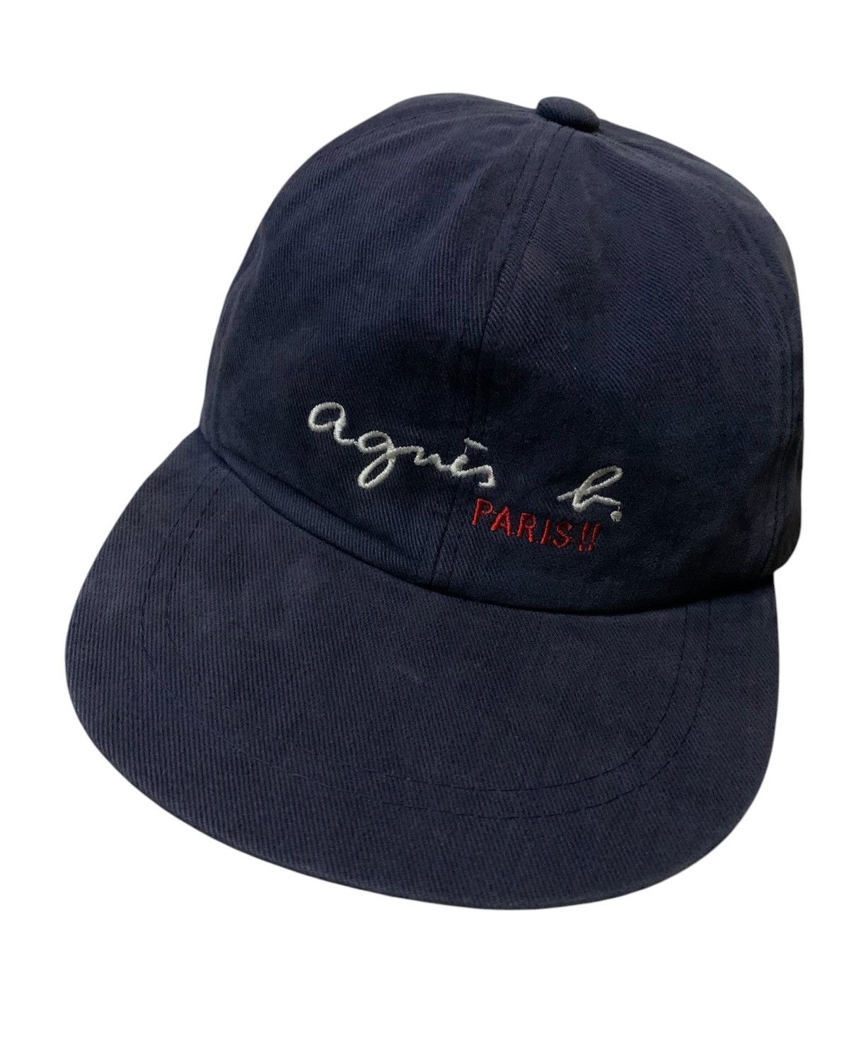 Japanese Brand × Vintage × agnes b. Vintage Agnes b Paris Navy Cap Size ONE SIZE - 2 Thumbnail