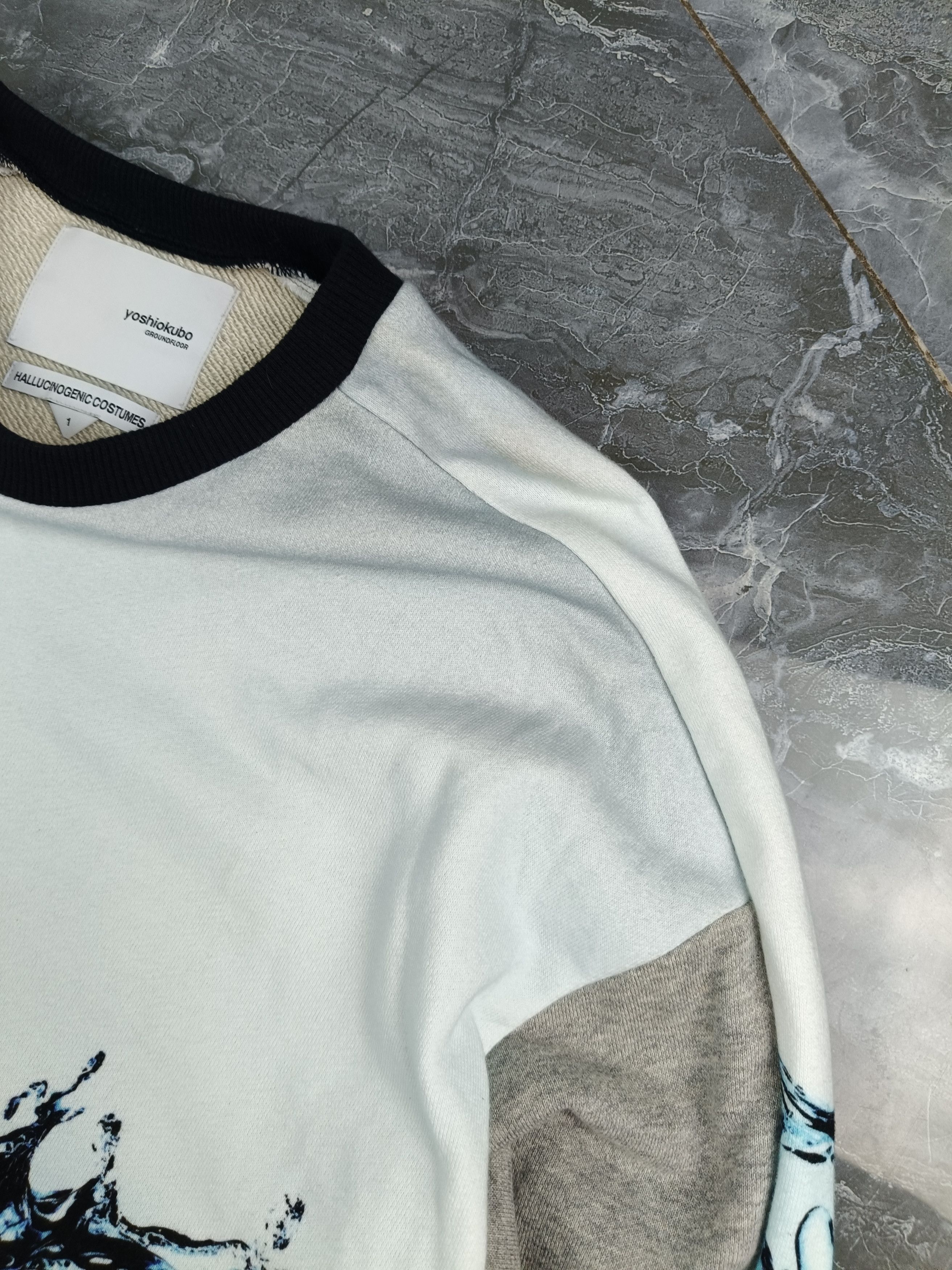 Yoshio Kubo FW19 Yoshio Kubo " Liquid Sweater " Size US M / EU 48-50 / 2 - 4 Thumbnail