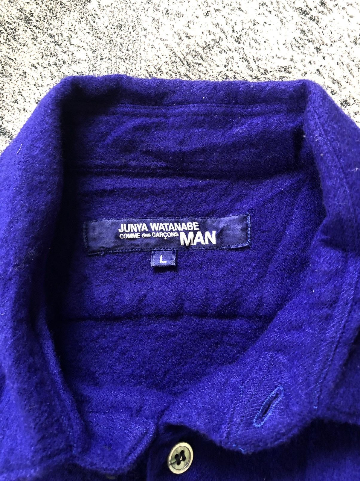 Junya Watanabe Junya watanabe "south dakota middle school cows" Wool shirt Size US L / EU 52-54 / 3 - 5 Thumbnail