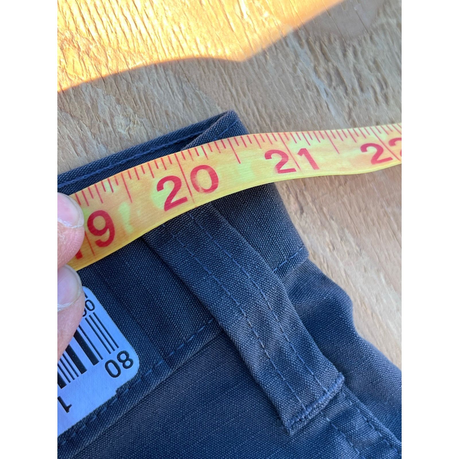 Carhartt Carhartt Relaxed Fit Gray Canvas Work Pants Mens 40x32 Size US 40 / EU 56 - 6 Thumbnail