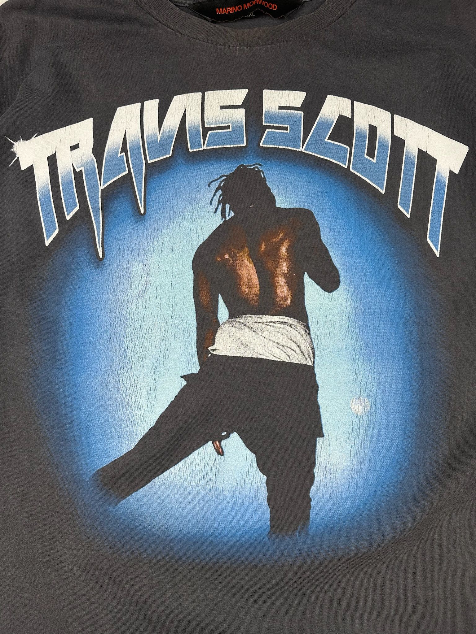 Marino Morwood 2019 Marino Morwood Travis Scott DBR Rap Tee Shirt Size US XXL / EU 58 / 5 - 7 Thumbnail