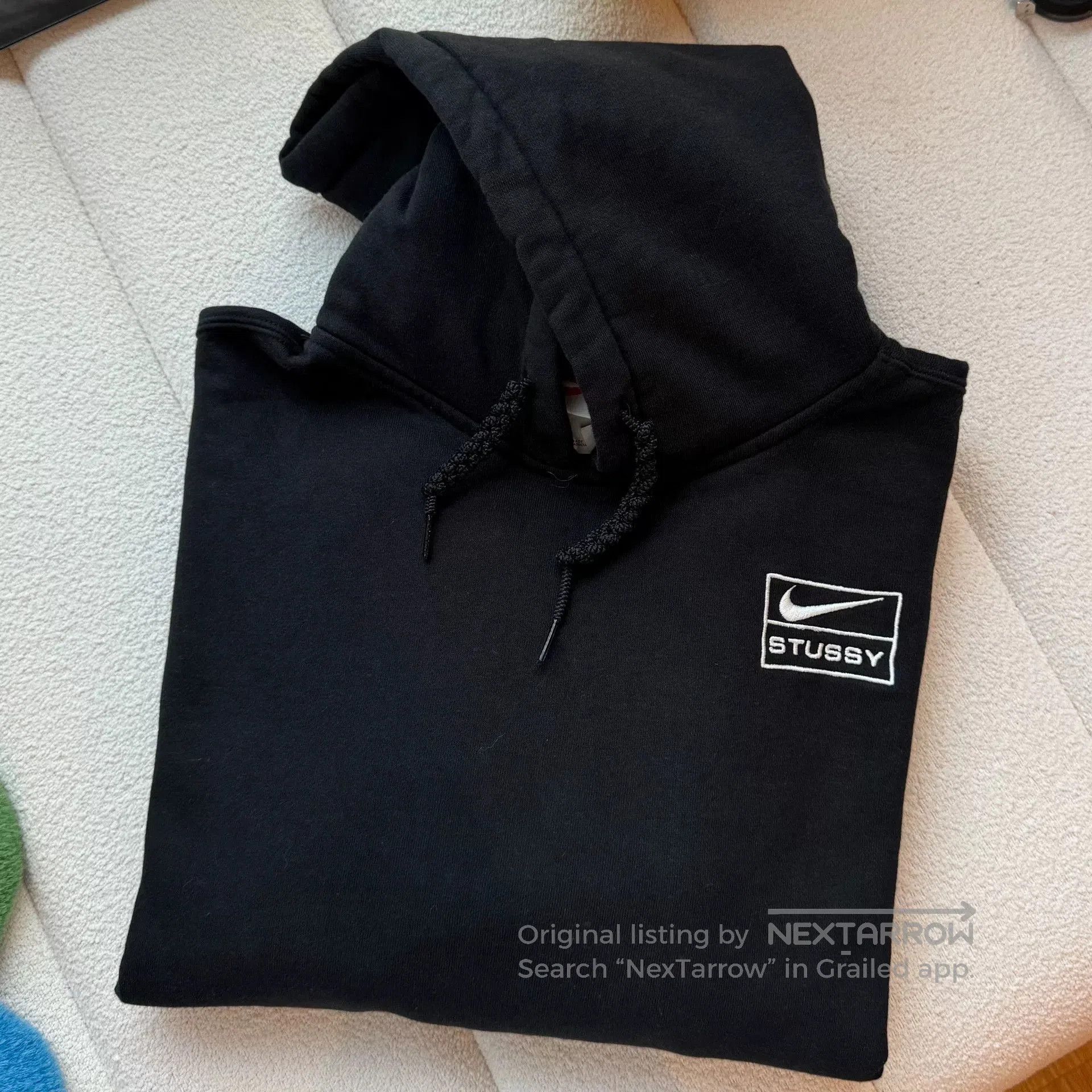 Stussy Nike x Stussy Logo Hoodie. Size US XS / EU 42 / 0 - 6 Thumbnail