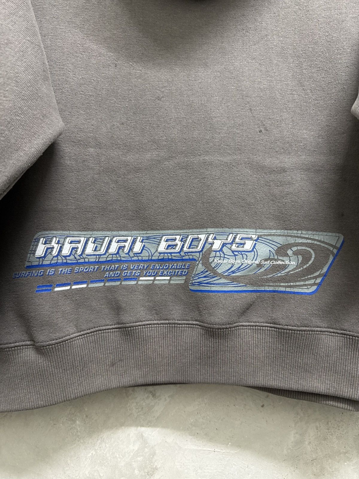 Vintage 2000s Surf Kauai Boys Boxy Hoodie Size US M / EU 48-50 / 2 - 5 Thumbnail