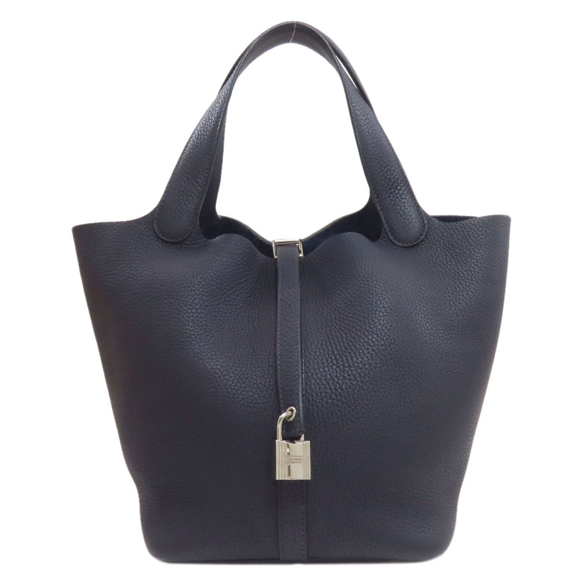 Hermes Hermes Picotin Lock MM Silver Hardware Handbag, Taurillon Leather, Women's HERMES Size ONE SIZE - 1 Thumbnail