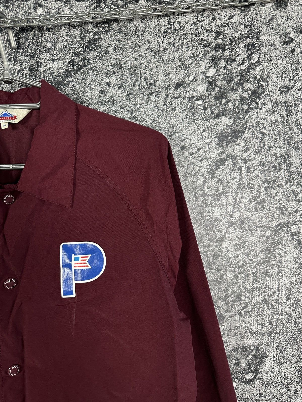 Penfield Penfield Coach Jacket Logo Snap Button Nylon Jacket Size M Size US M / EU 48-50 / 2 - 4 Thumbnail