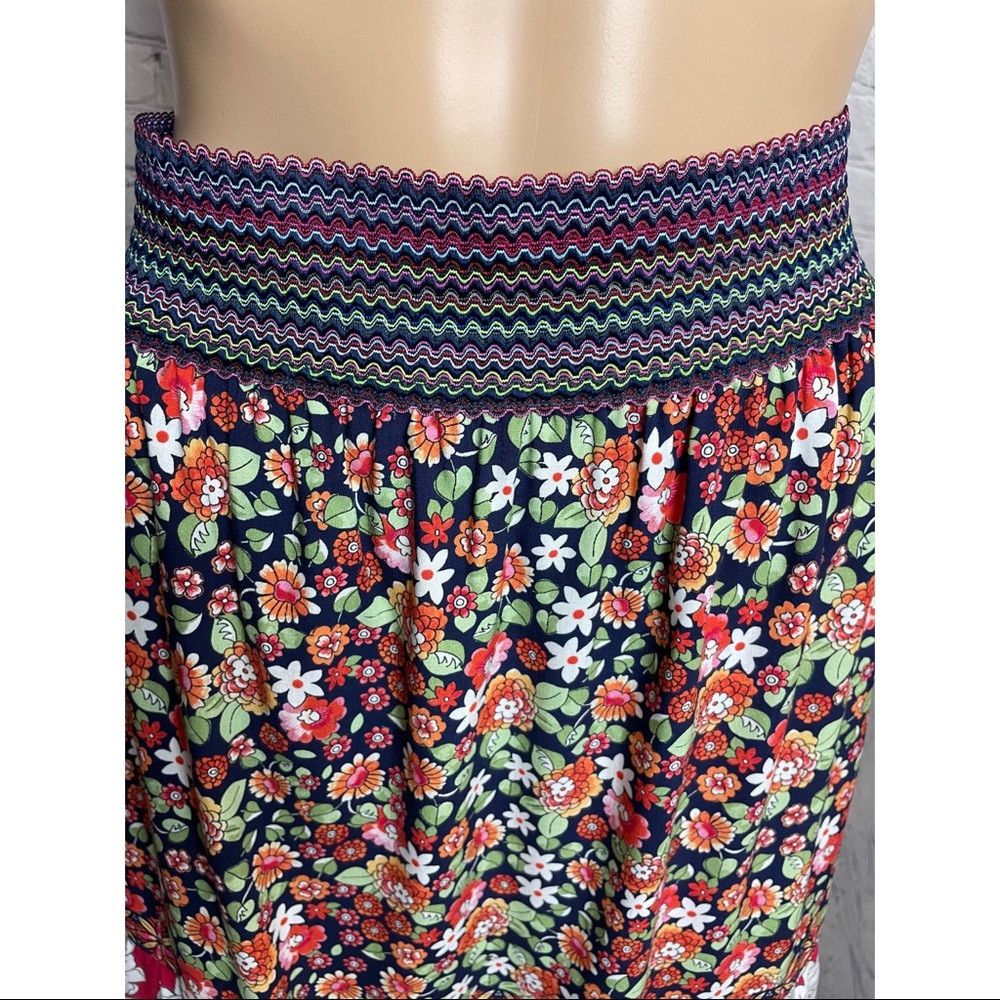 Other NWT New Rafaella Floral Ruffles Skirt Size 8 M Size 30" / US 8 / IT 44 - 2 Thumbnail