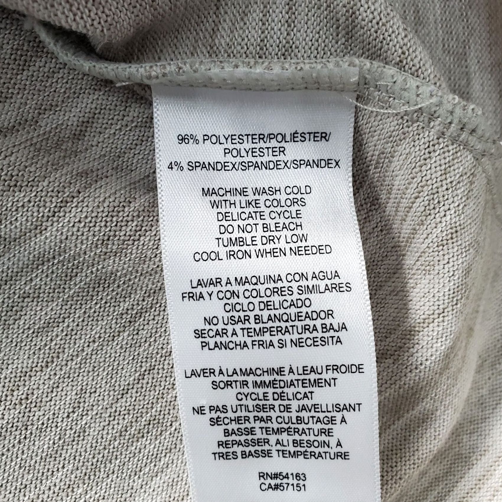 Calvin Klein Calvin Klein Performance Sweater Womens XS Multicolor Stretch Long Sleeve Pullover - Size XS Womens Pullover Knit Casual Fall Winter (Pre-owned) Size XS / US 0-2 / IT 36-38 - 6 Thumbnail