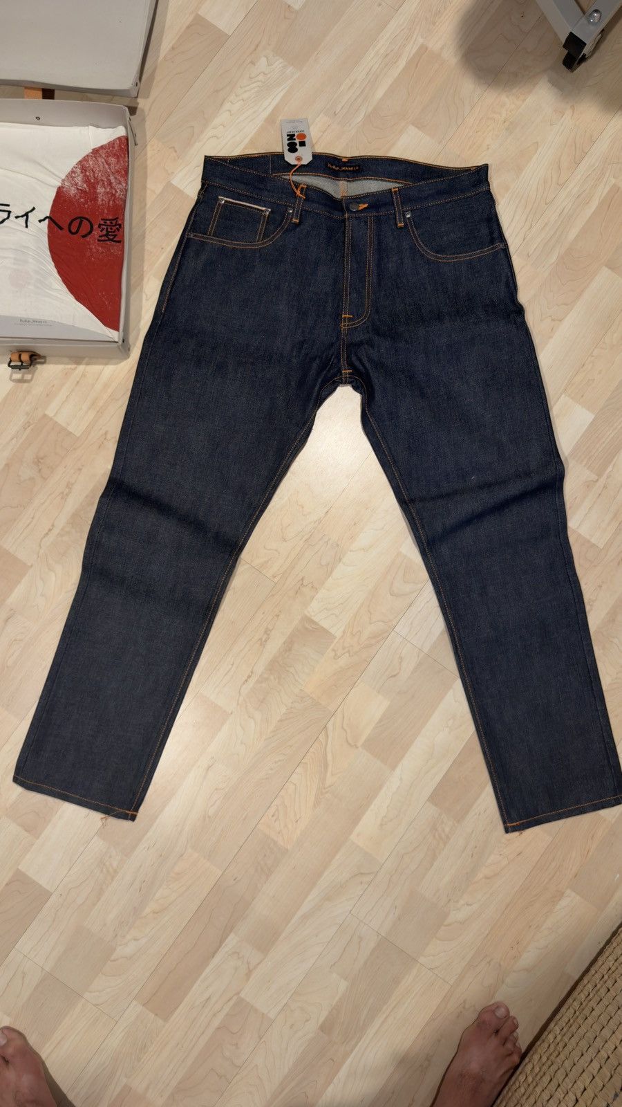 Nudie Jeans 18oz dry heavy Japan selvage Size US 36 / EU 52 - 7 Thumbnail
