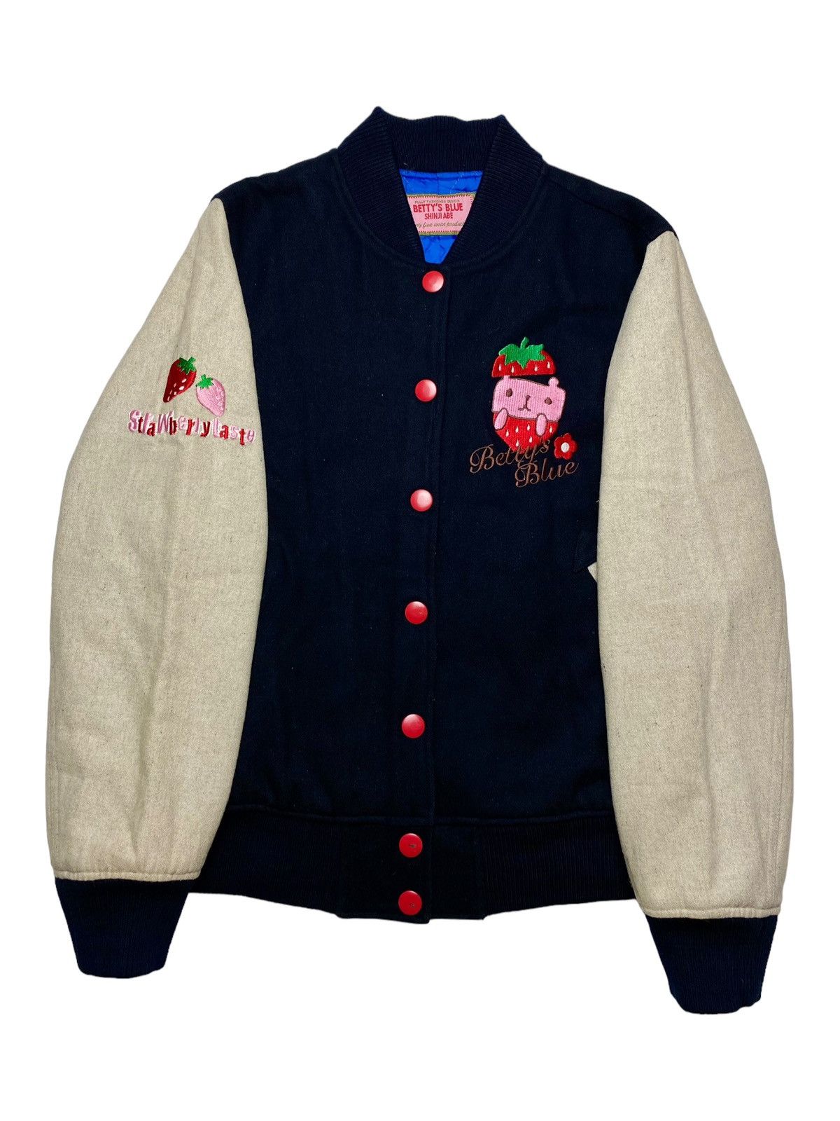 Angel Blue × Hysteric Glamour × Japanese Brand 2000s Bettys Blue - Eimy Chan Wool Jacket Size US M / EU 48-50 / 2 - 2 Thumbnail
