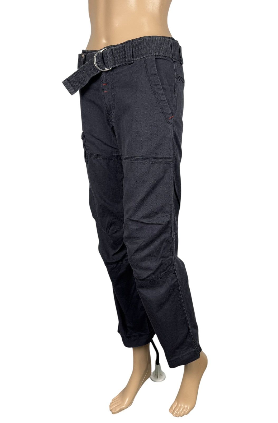 Diesel × Vintage Diesel Vintage 00s Belted Pants Cropped Size 32" / US 10 / IT 46 - 1 Thumbnail