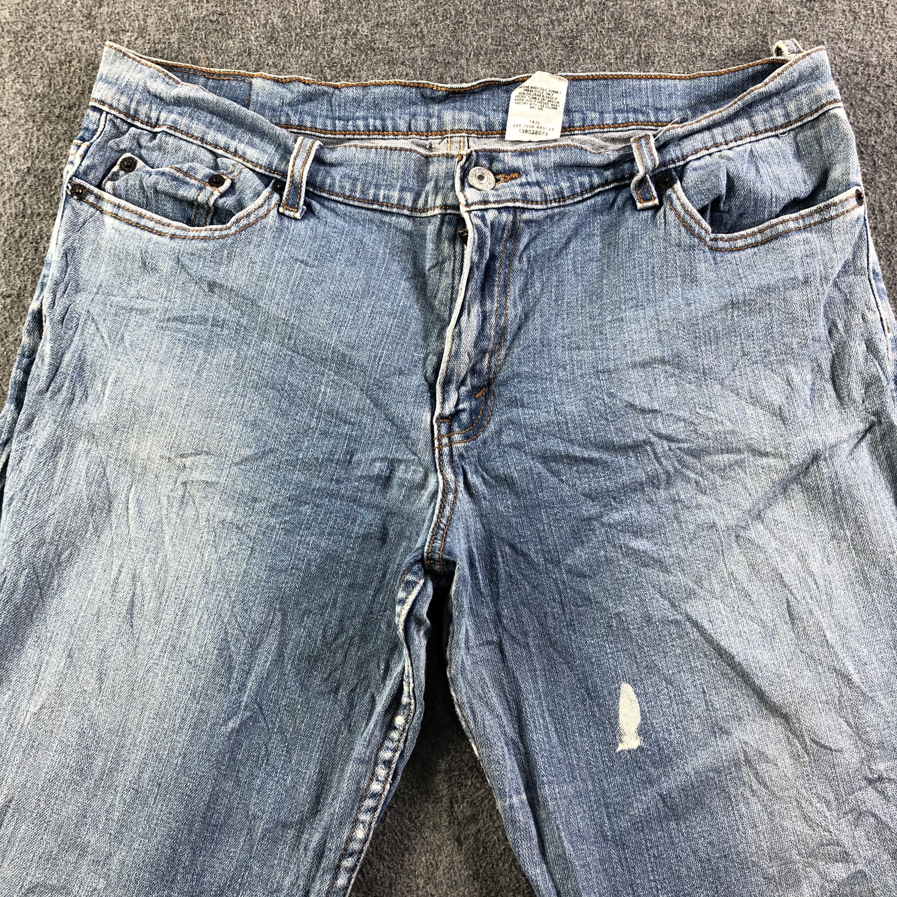Levi's Vintage Blue Wash Levis Jeans-J3268 Size US 36 / EU 52 - 3 Thumbnail